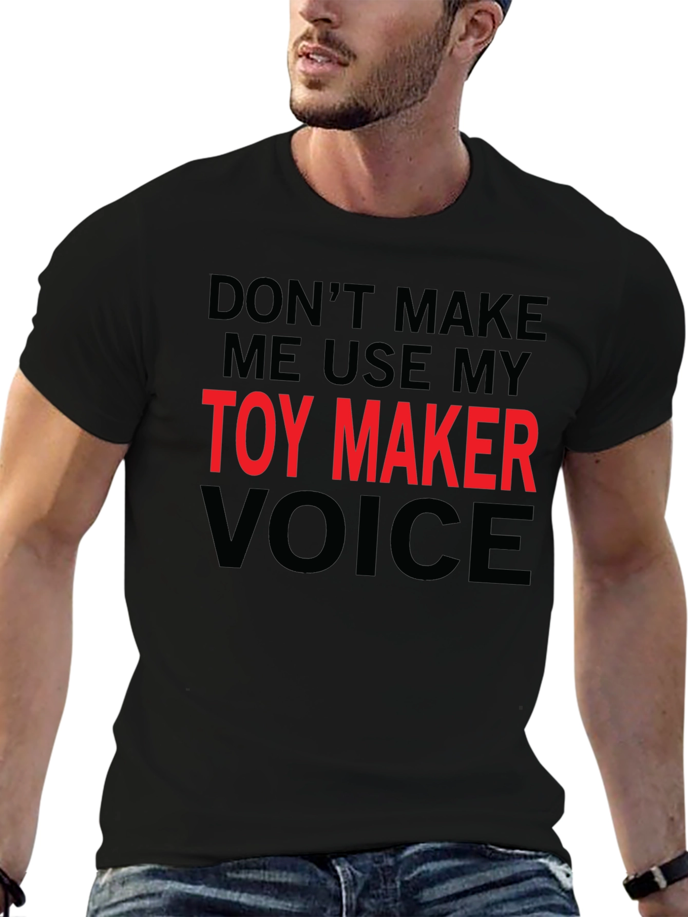 Toy Maker Voice Funny Novelty T-Shirt