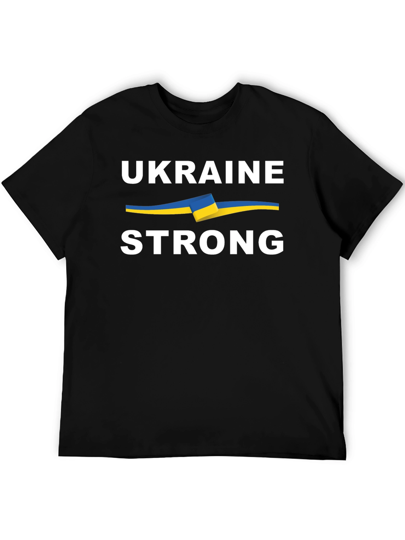 Ukraine Strong Black T-Shirt