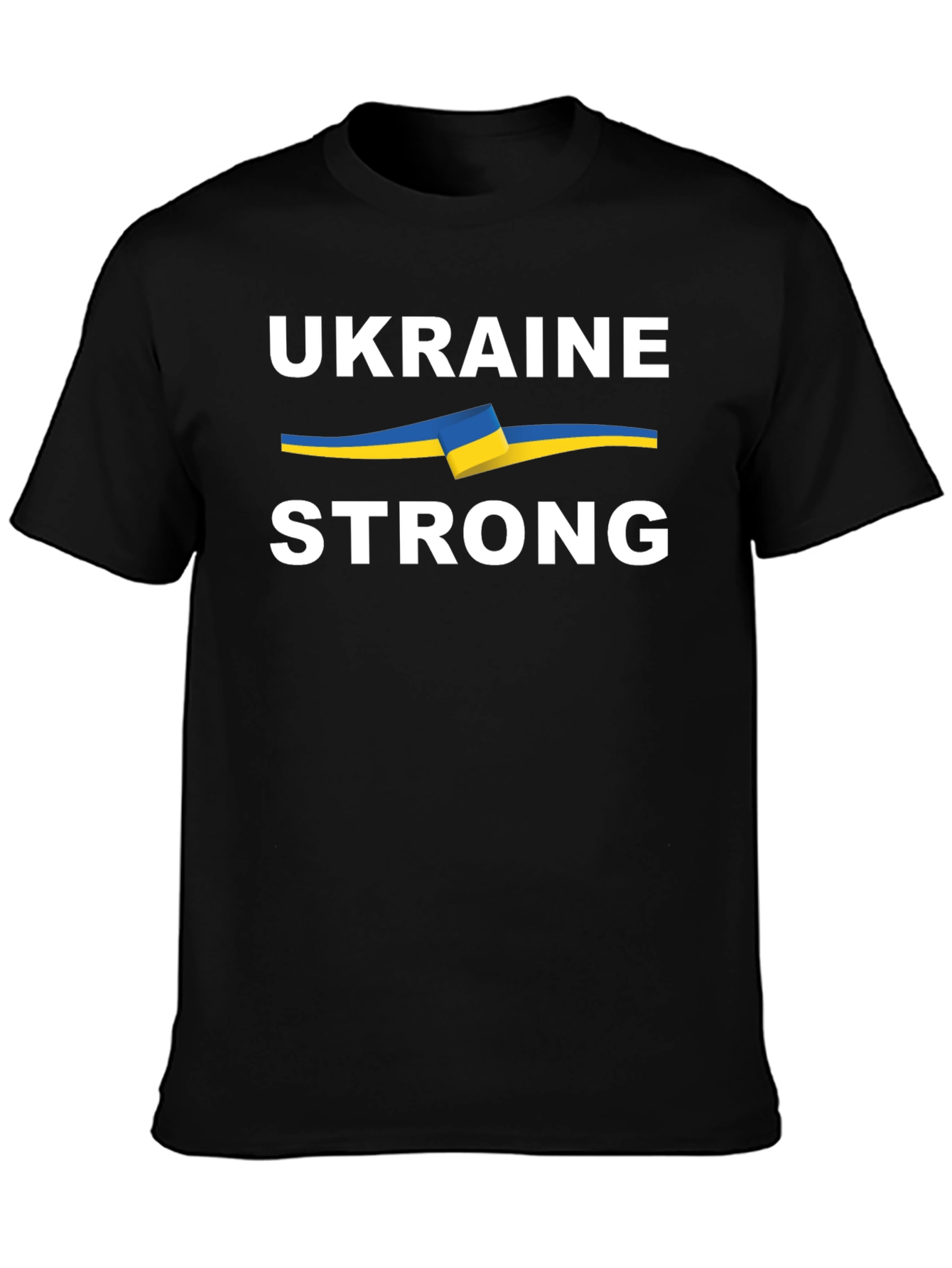 Ukraine Strong Black T-Shirt