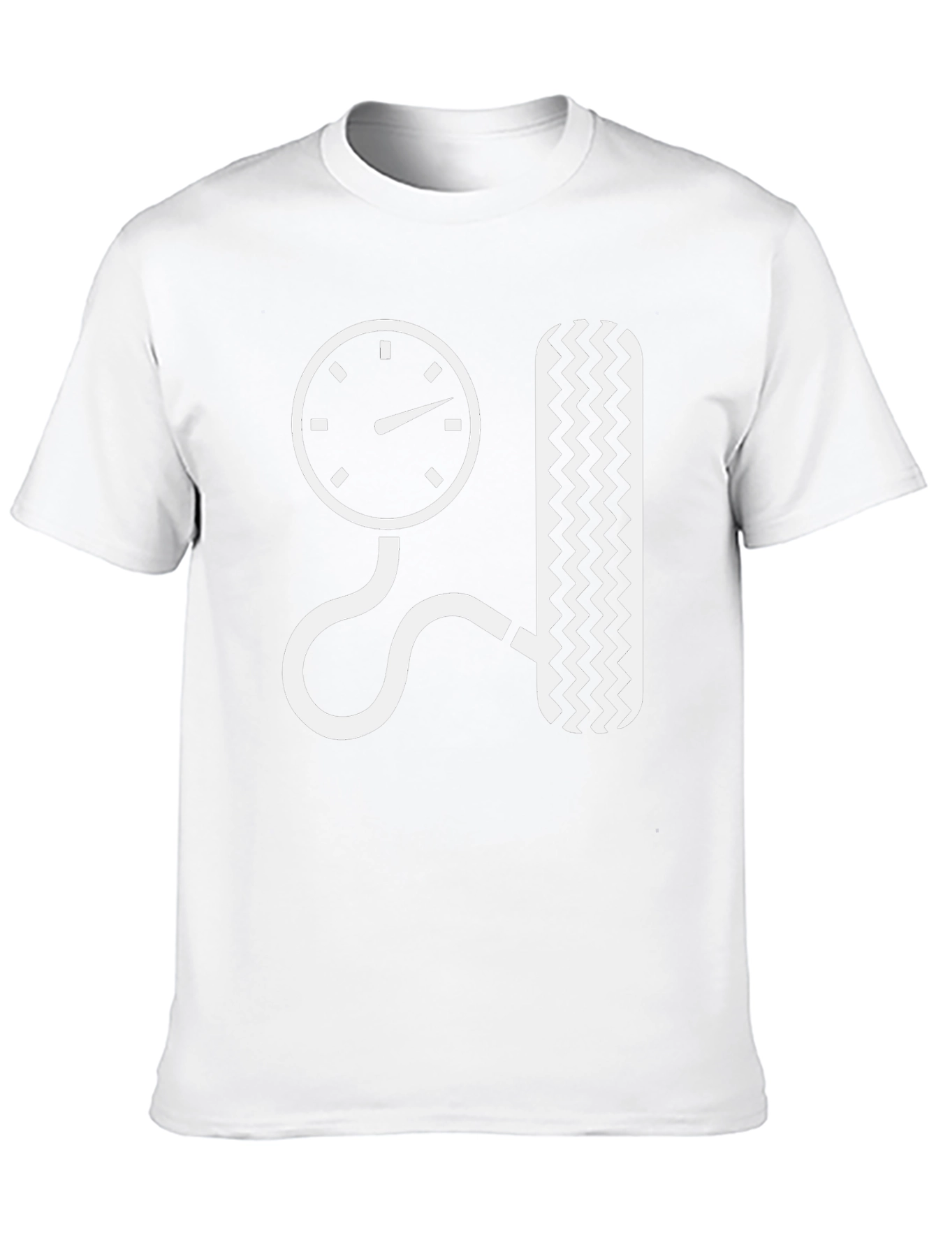 Tire Pressure Gauge Graphic Tee - Mechanic Shirt