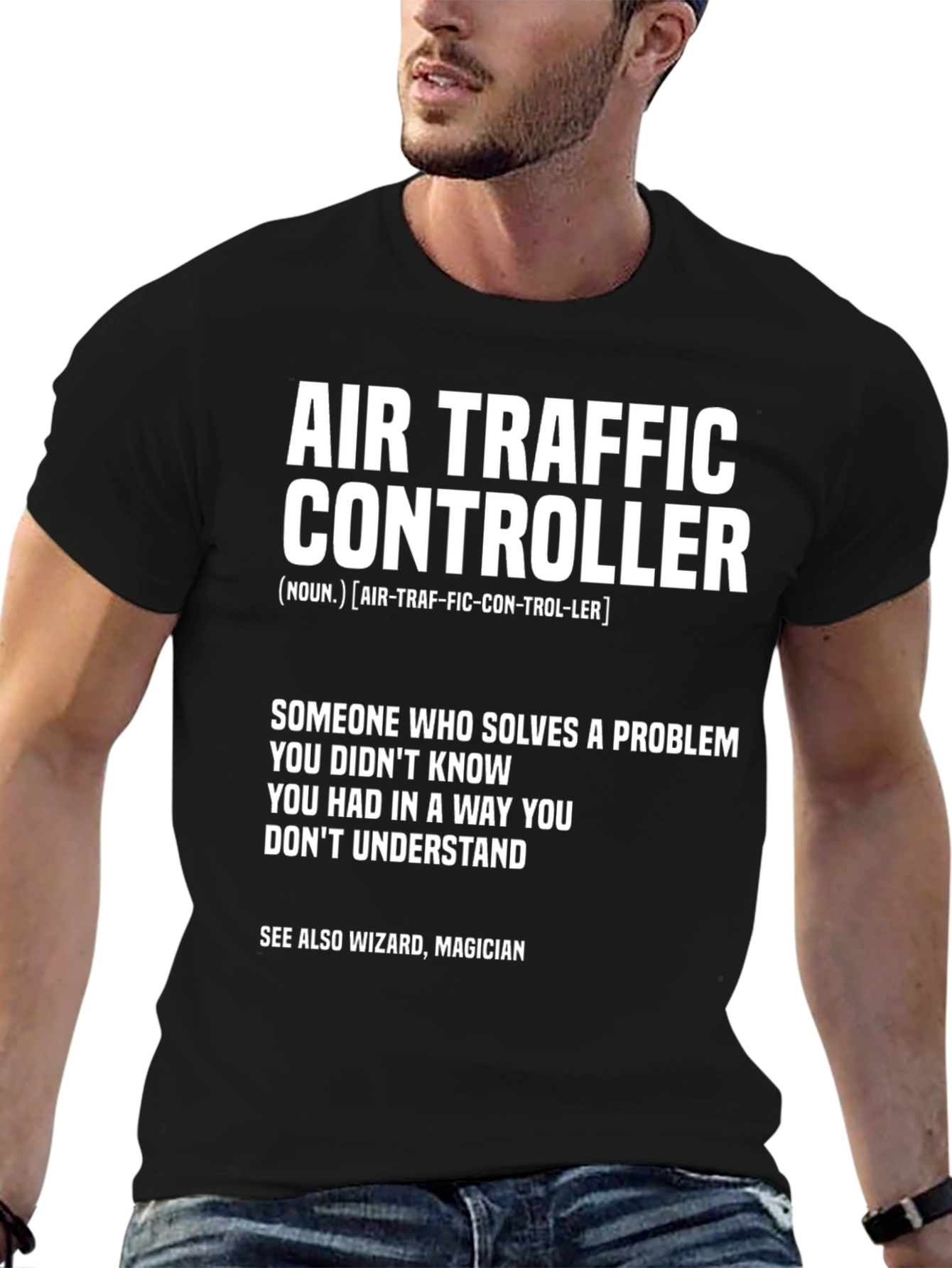 Air Traffic Controller Graphic T-Shirt