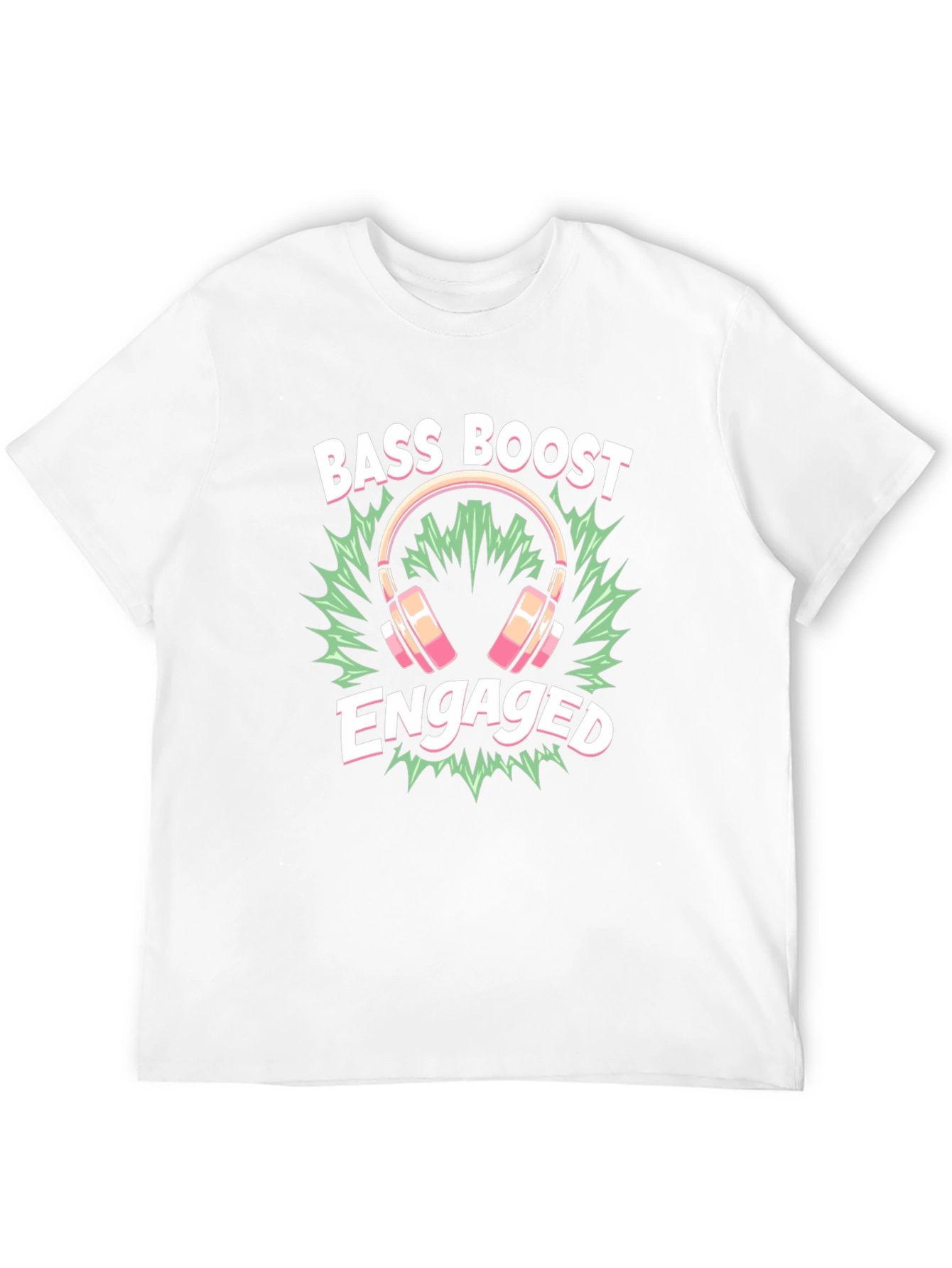 Bass Boost Engaged Black T-Shirt