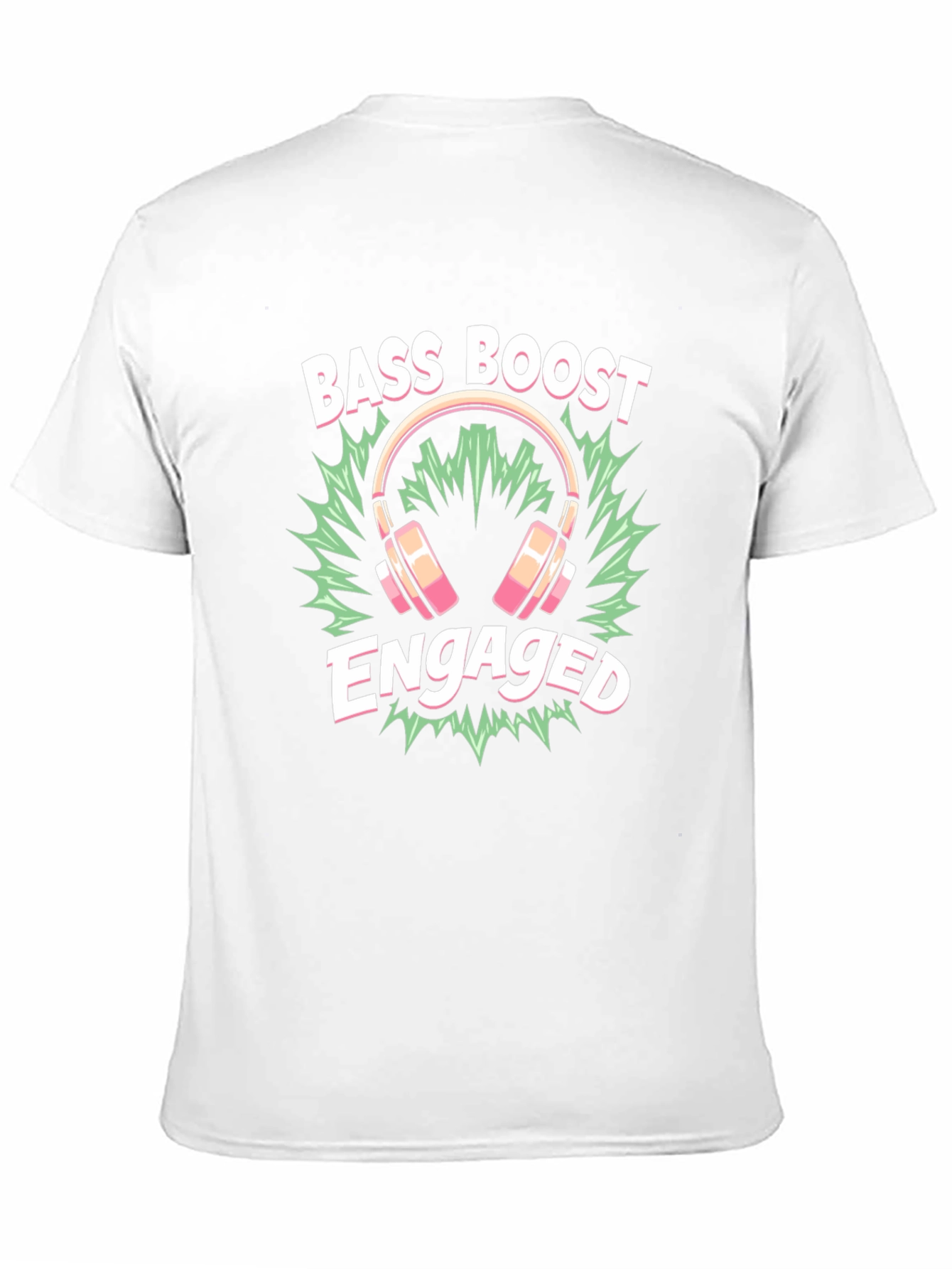Bass Boost Engaged Black T-Shirt