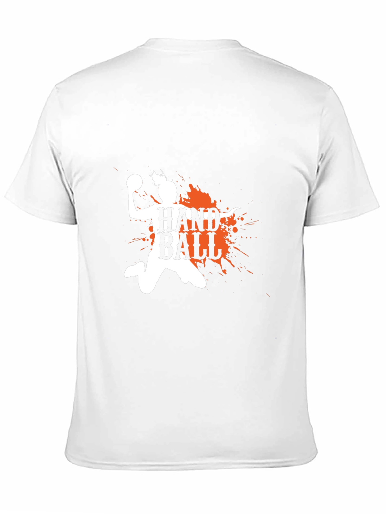 Handball Player Graphic Print T-Shirt