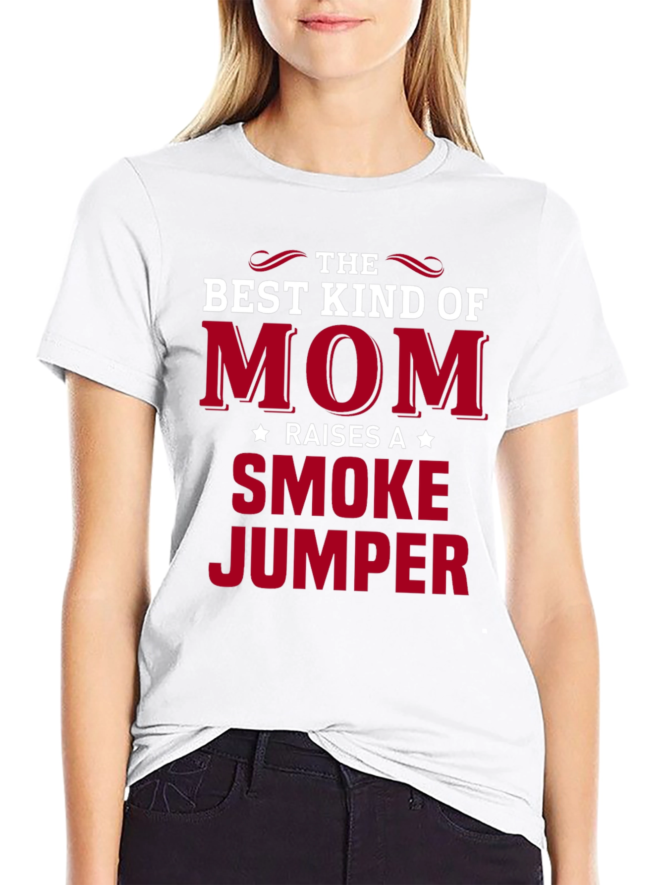 Best Kind of Mom Raises a Smoke Jumper T-Shirt
