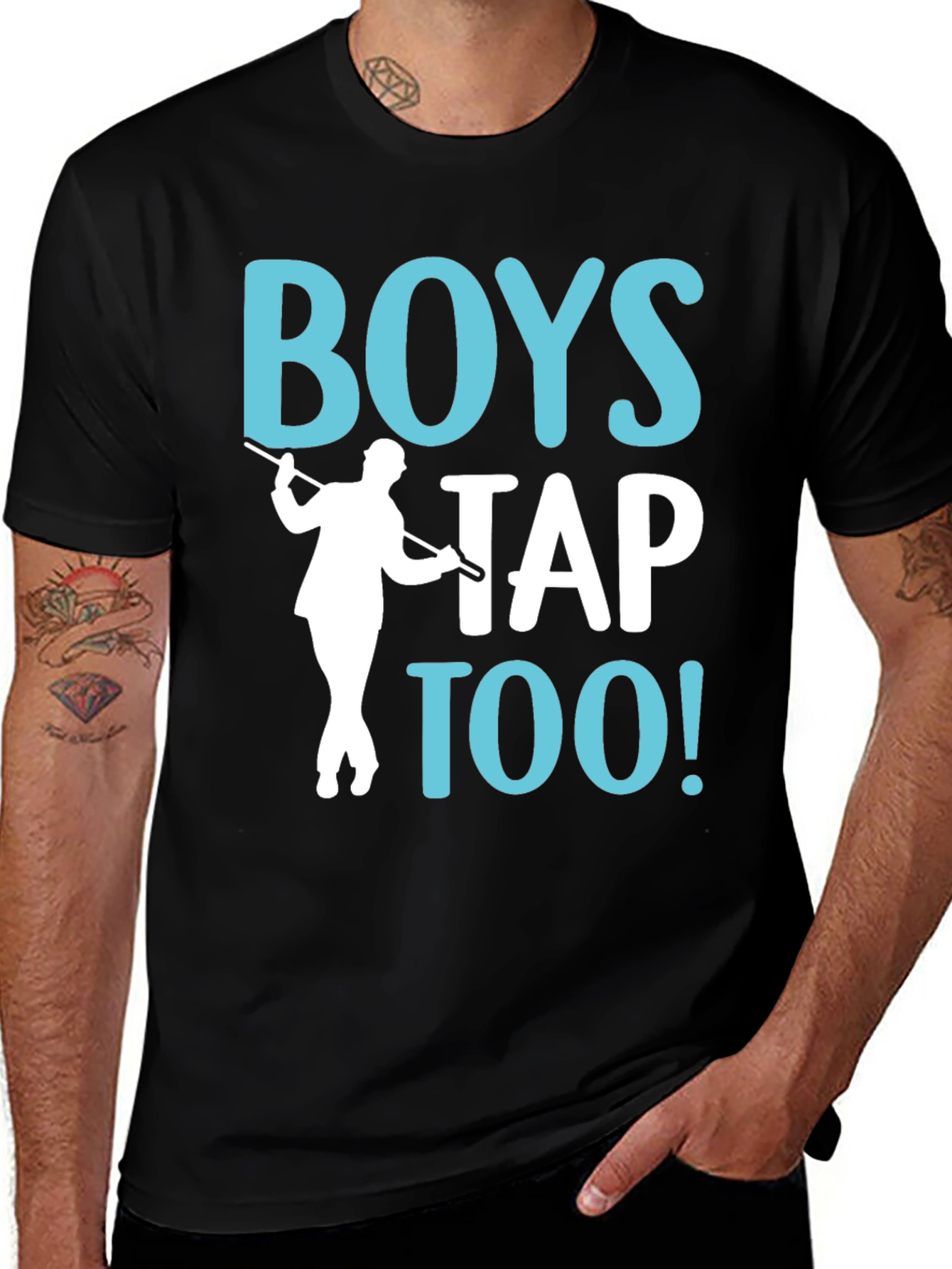 Boys Tap Too! Graphic Tee