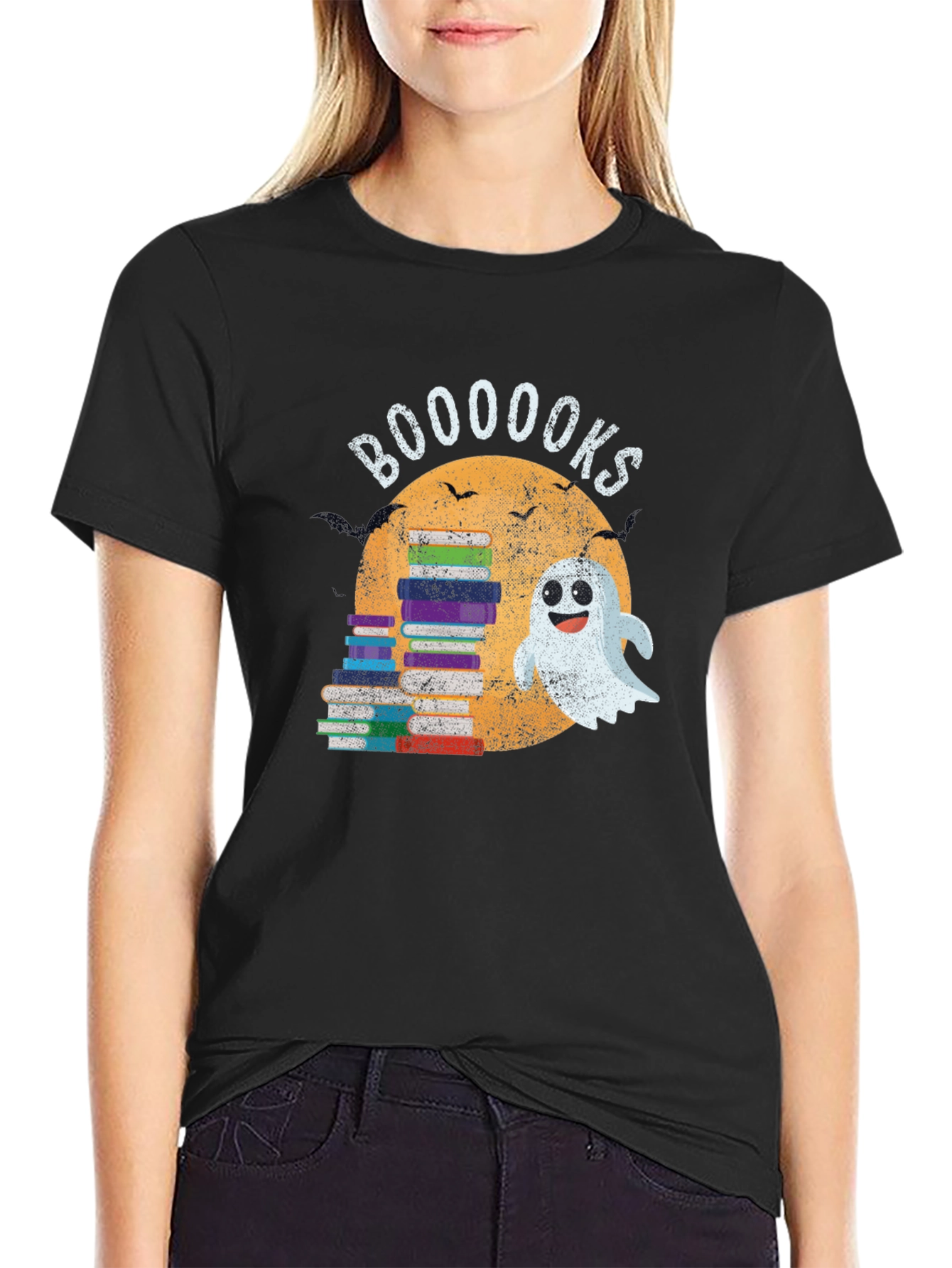 BOOOOOKS Halloween T-Shirt