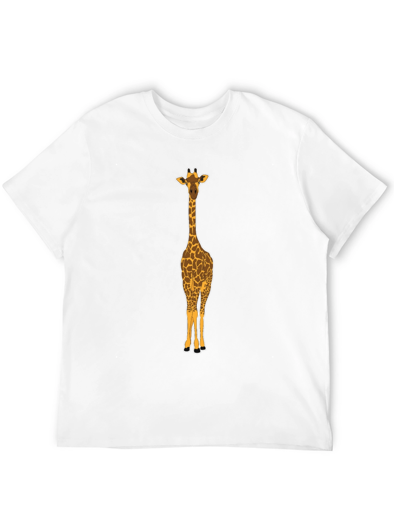 Giraffe Graphic Tee - Black
