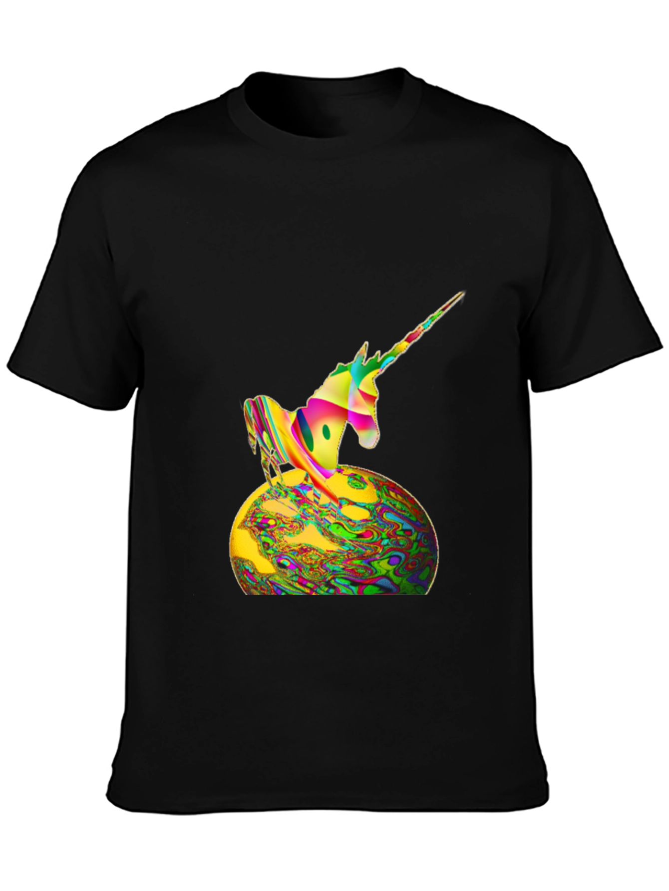 Psychedelic Unicorn Graphic Tee