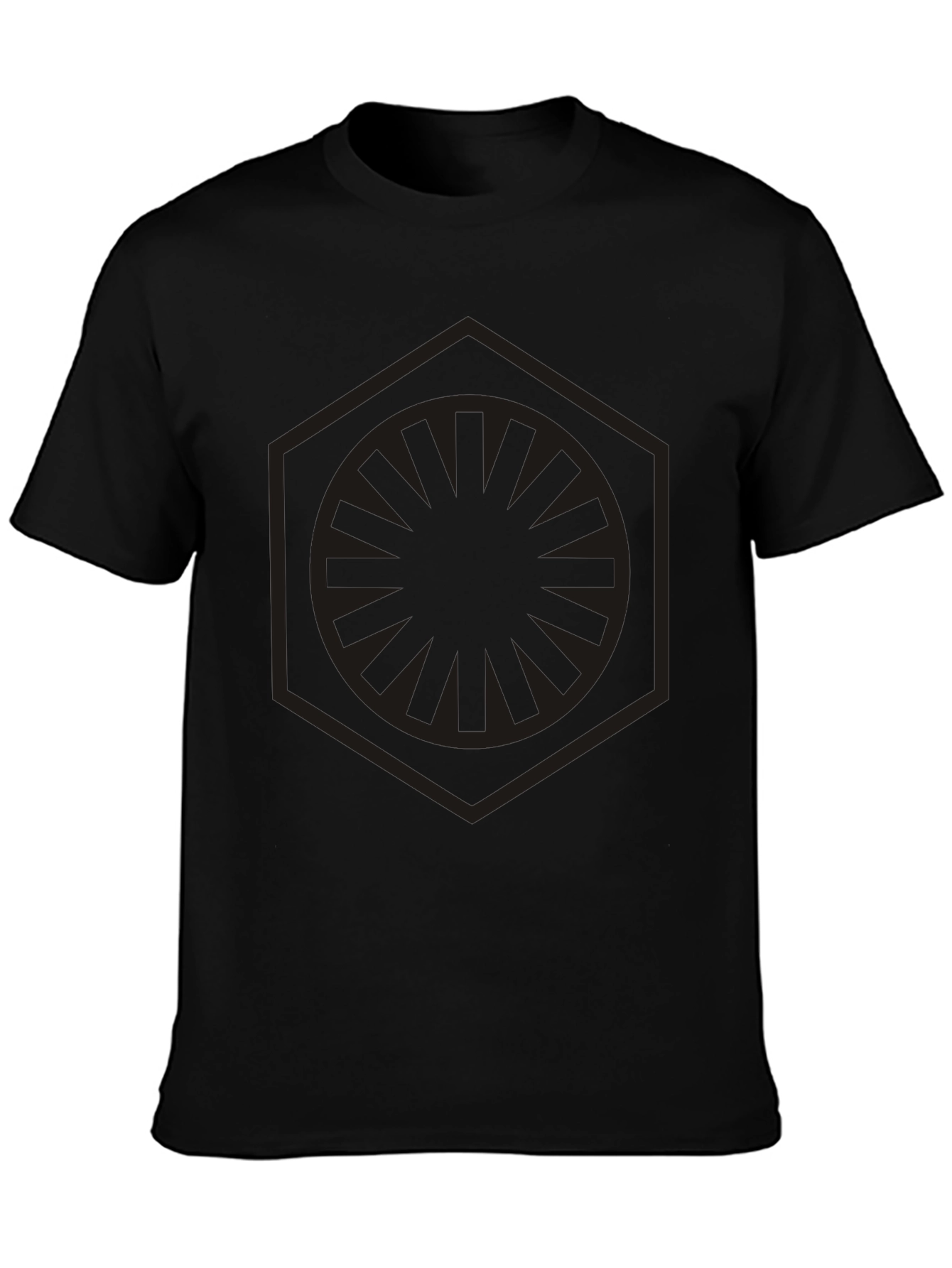 Star Wars First Order Black Graphic Tee