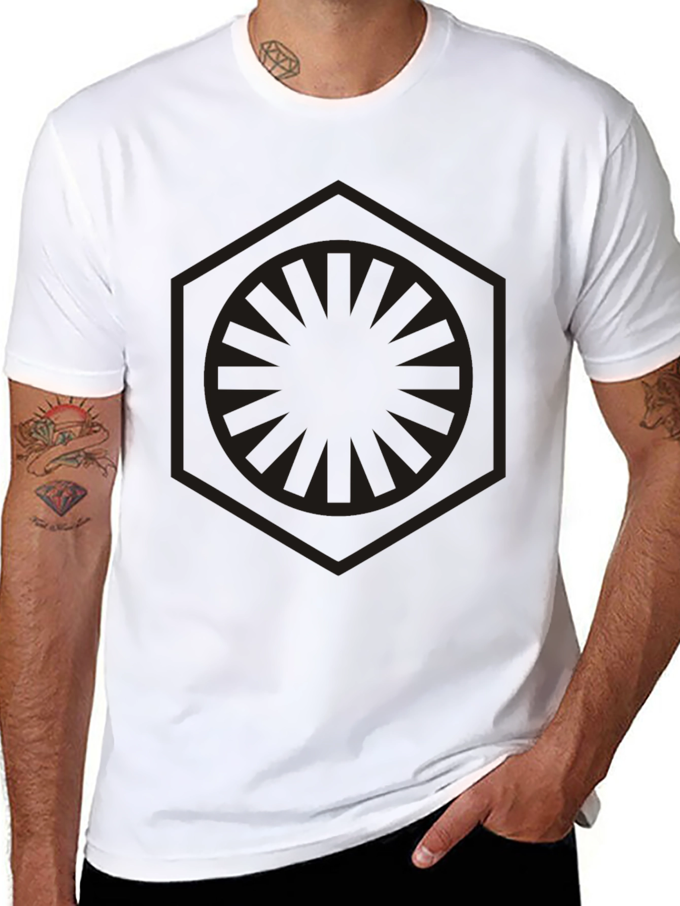 Star Wars First Order Black Graphic Tee