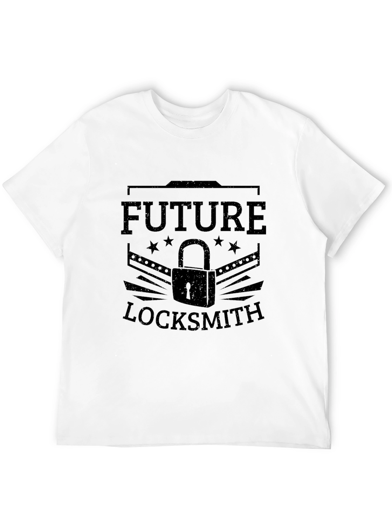 Future Locksmith T-Shirt Black Graphic Tee