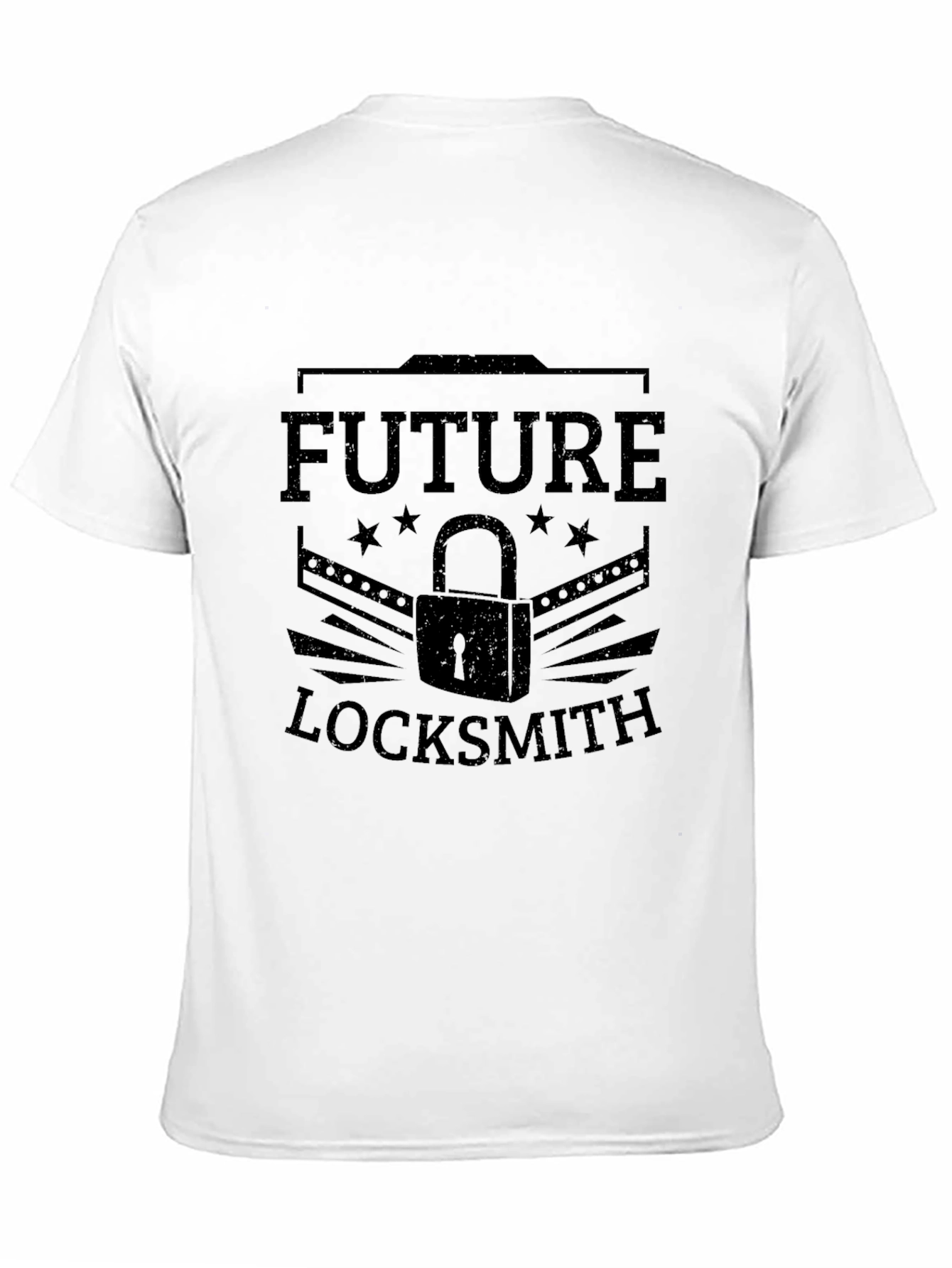 Future Locksmith T-Shirt Black Graphic Tee