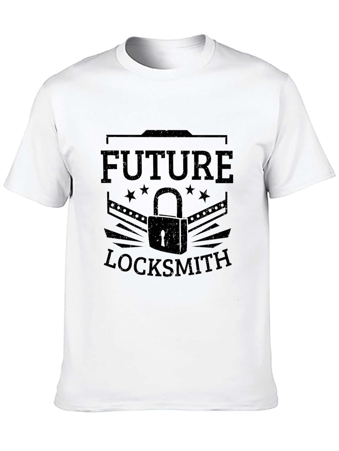 Future Locksmith T-Shirt Black Graphic Tee