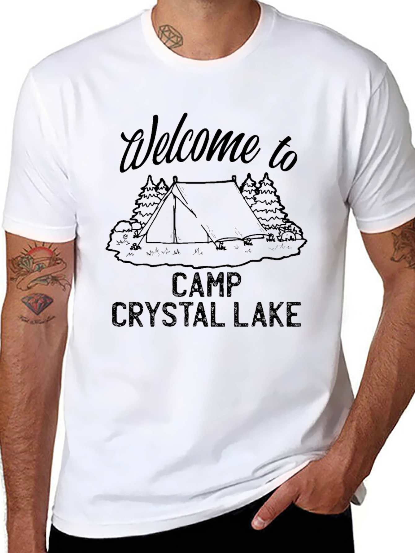 Welcome To Camp Crystal Lake T-Shirt