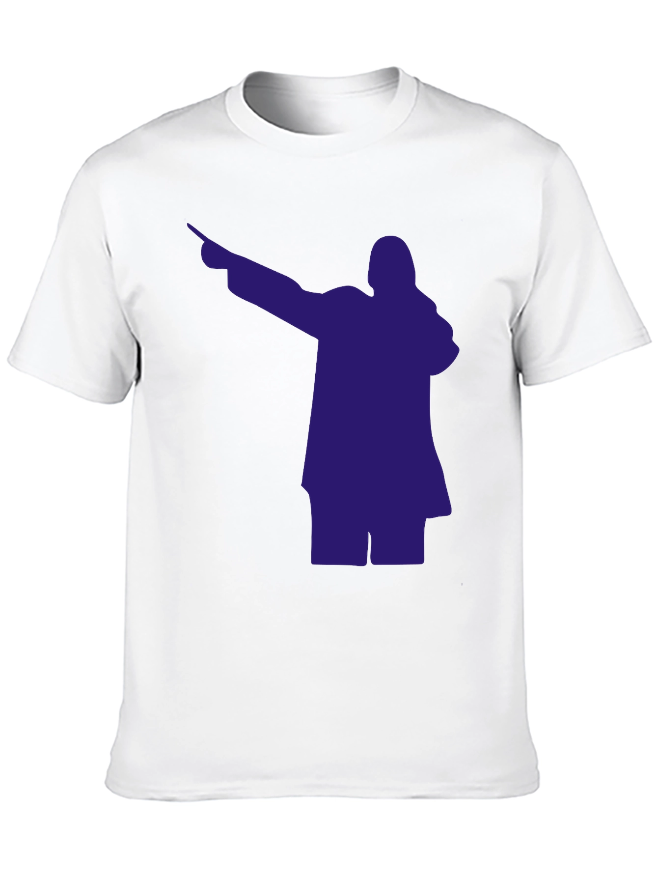 Dabbing Silhouette Graphic Tee - Mens Black T-Shirt