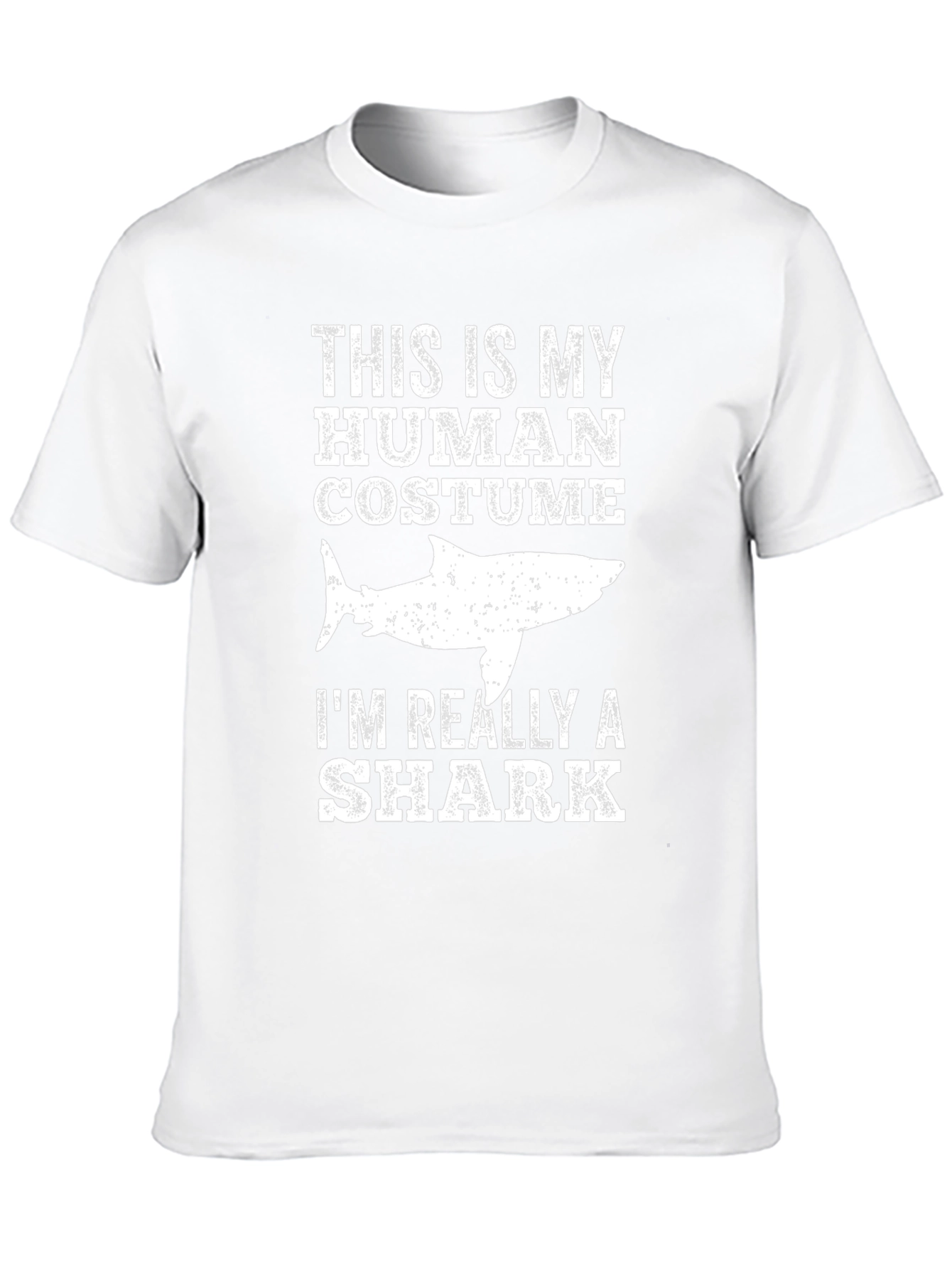 Human Costume Shark T-Shirt - Funny Graphic Tee