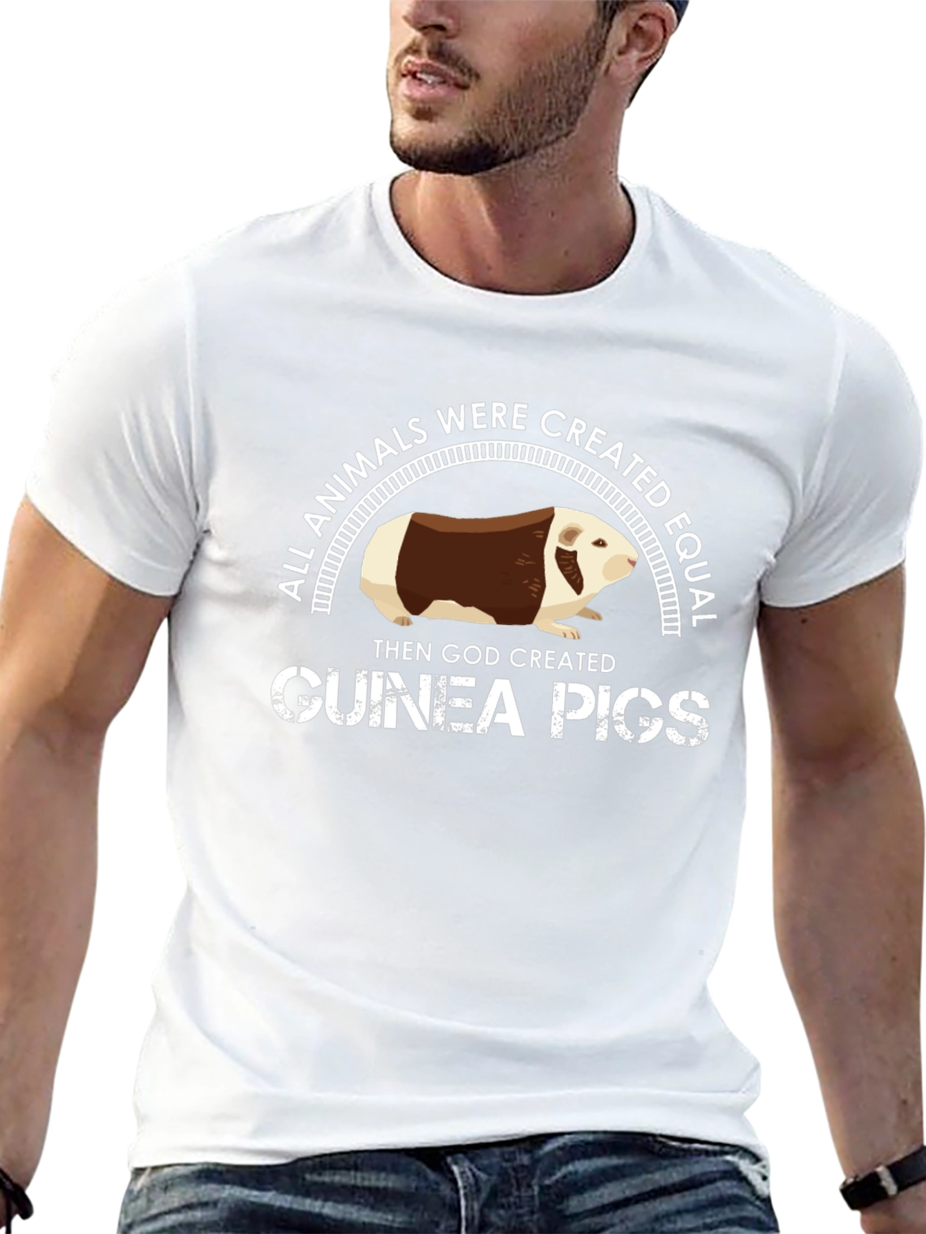 Guinea Pig T-Shirt - All Animals Created Equal Tee