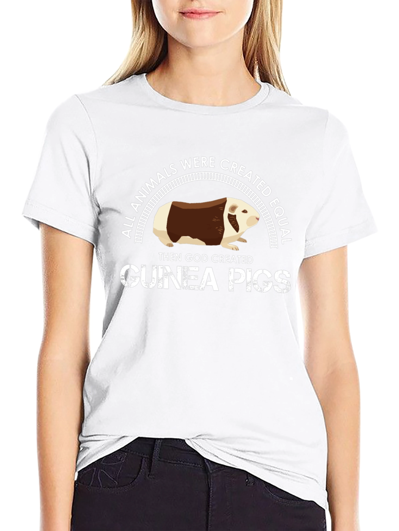 Guinea Pig T-Shirt - All Animals Created Equal Tee