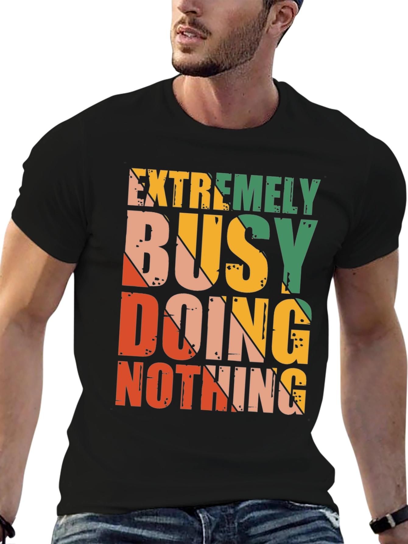 Extremely Busy Doing Nothing Graphic Tee