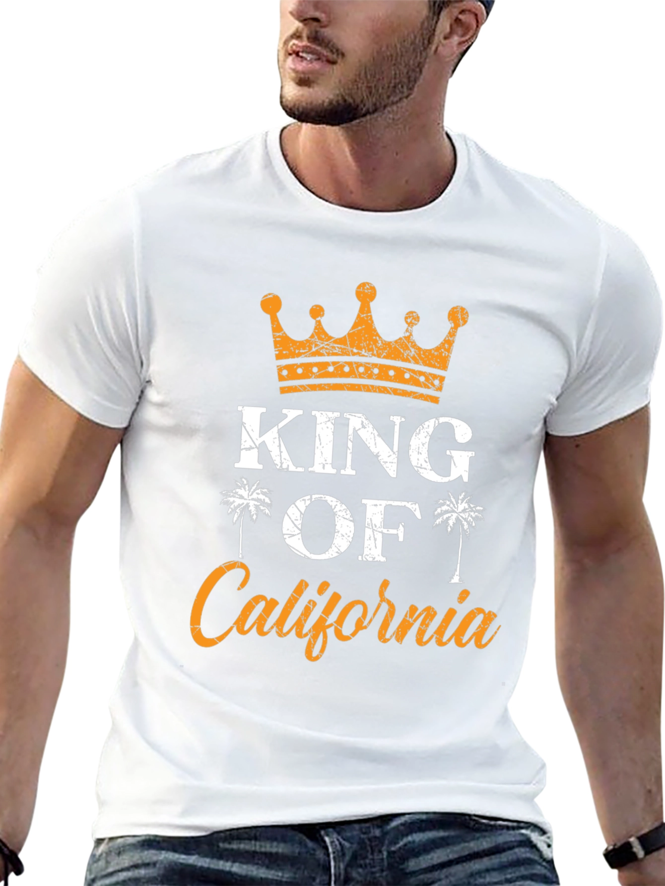 King of California Graphic T-Shirt