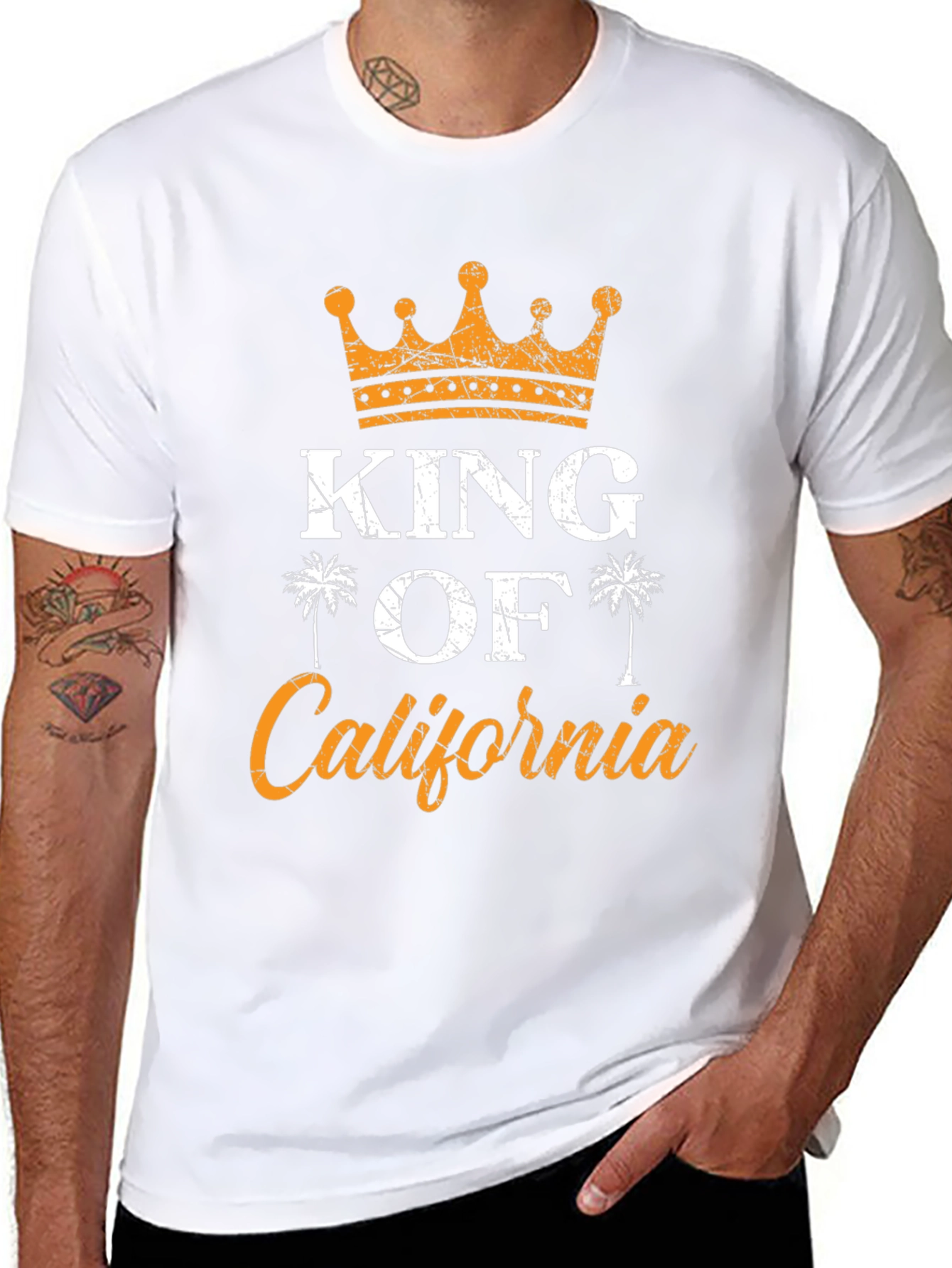 King of California Graphic T-Shirt
