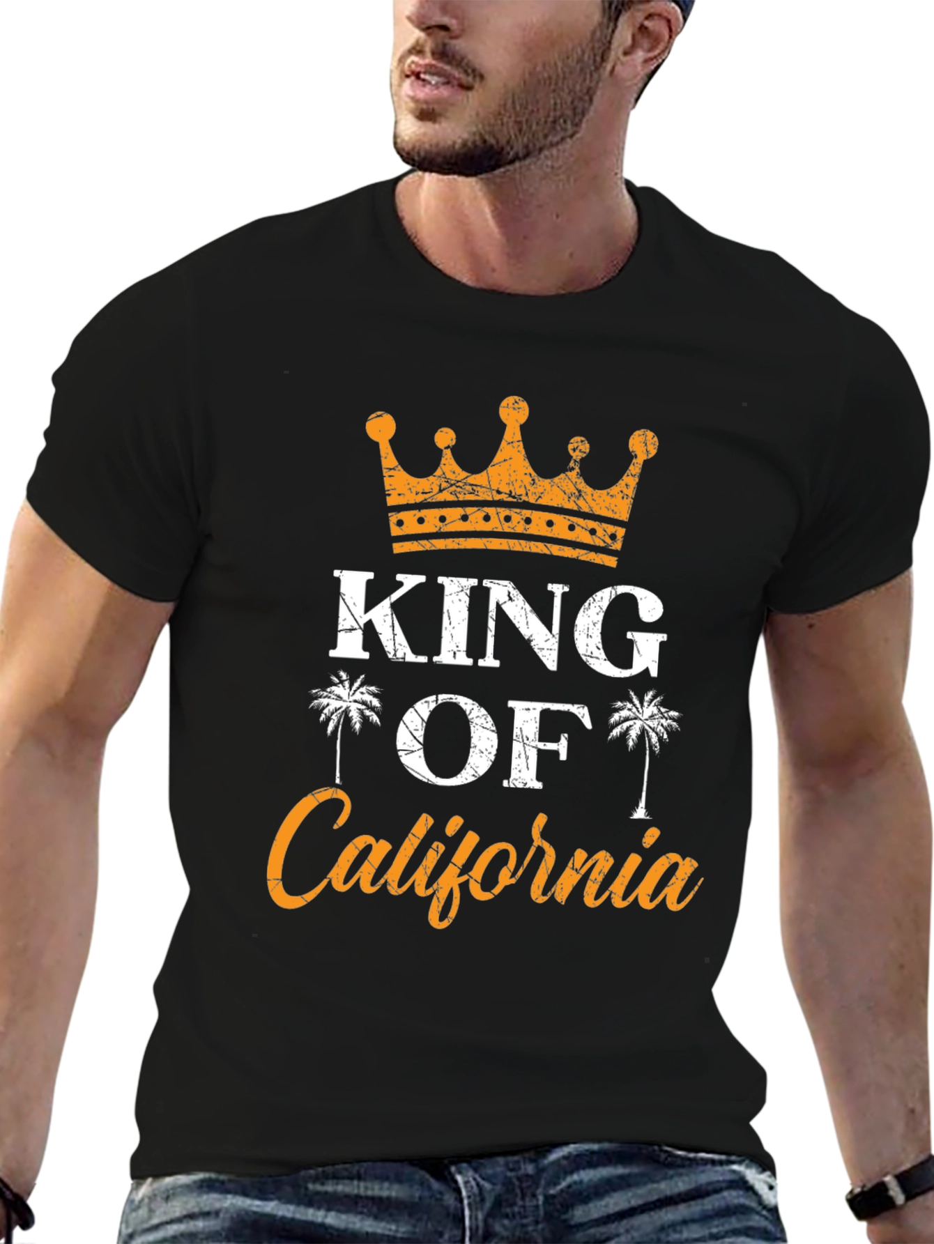 King of California Graphic T-Shirt