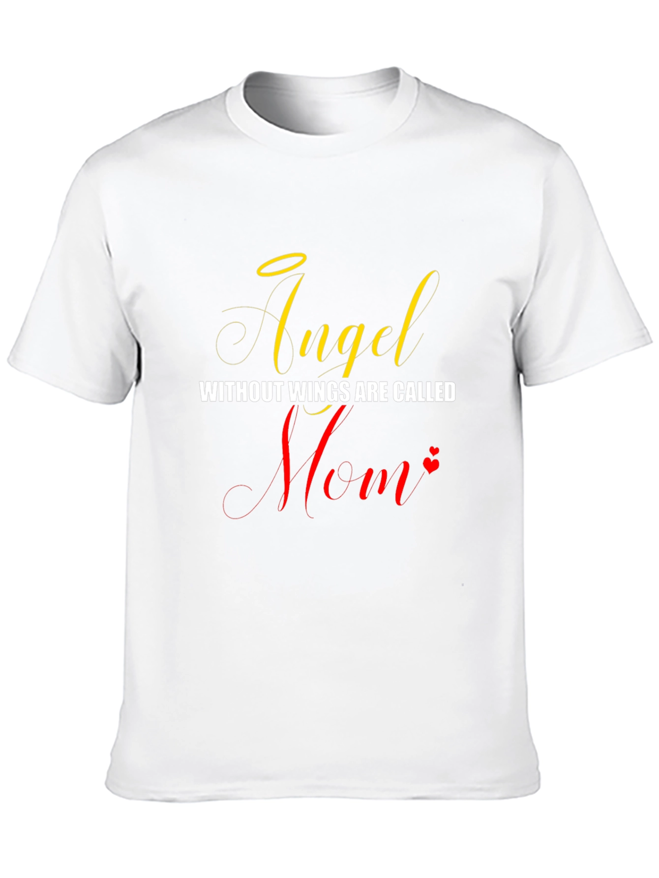 Angel Mom Graphic T-Shirt