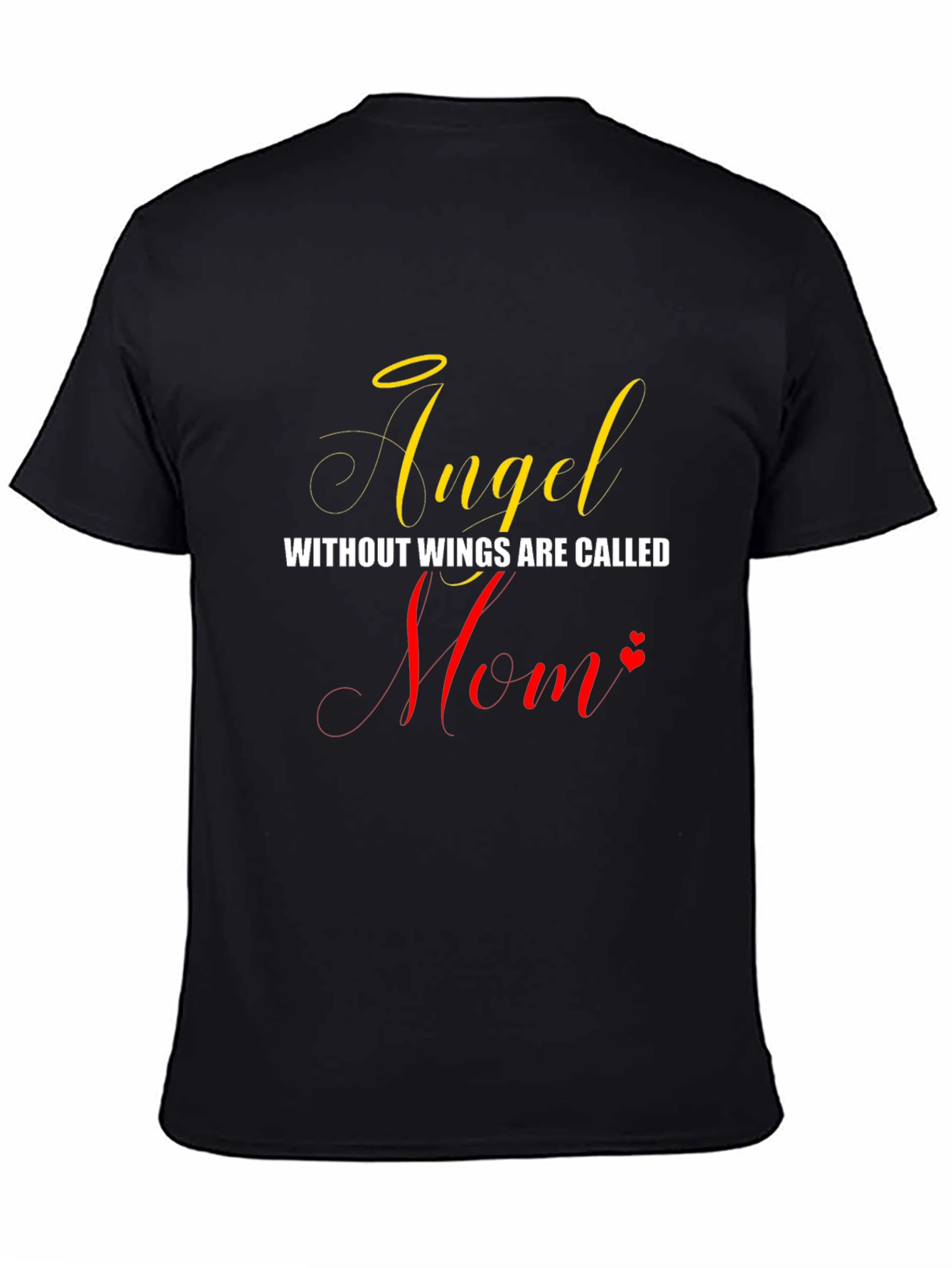 Angel Mom Graphic T-Shirt