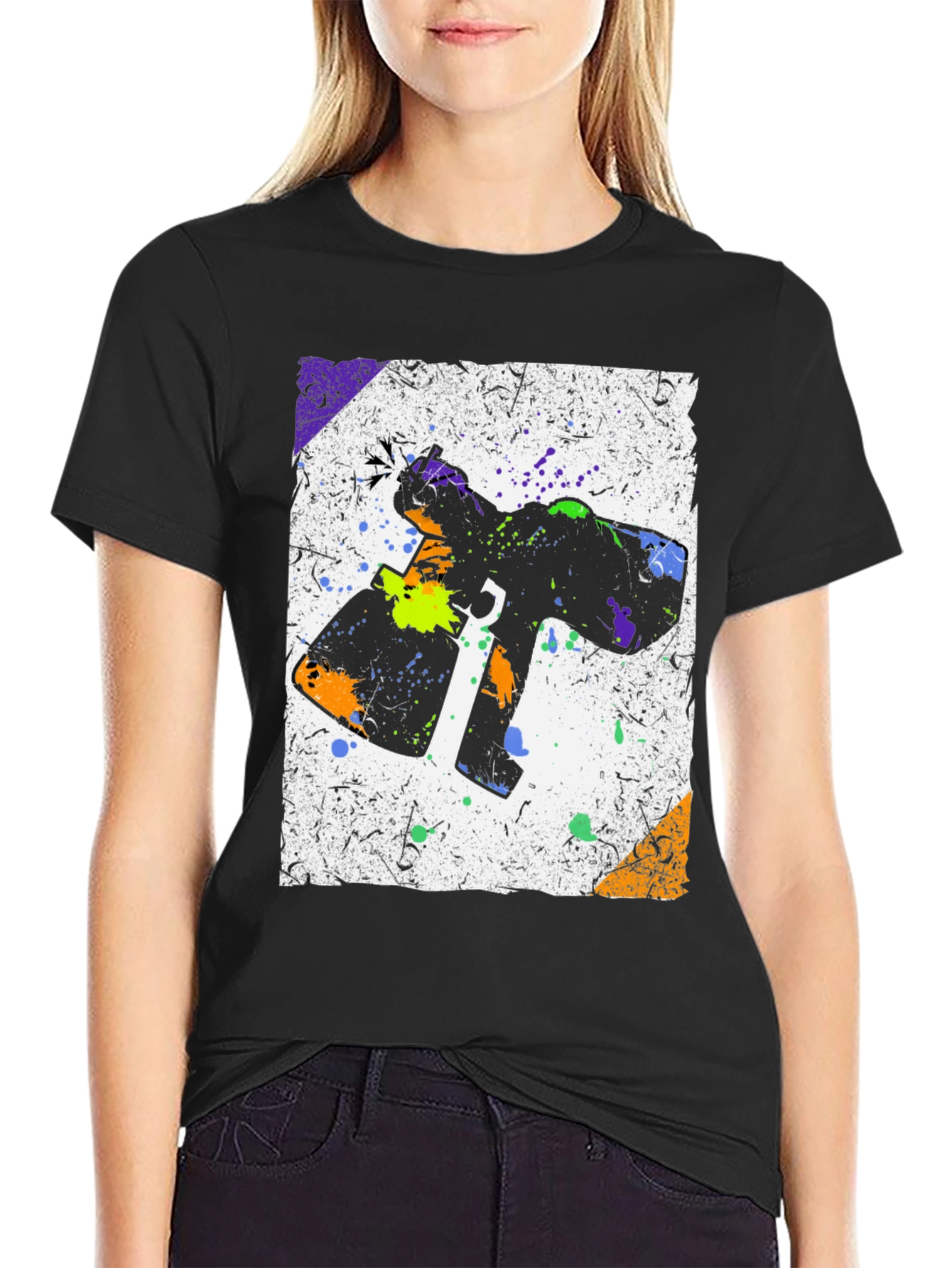 Spray Paint Gun Graphic Tee