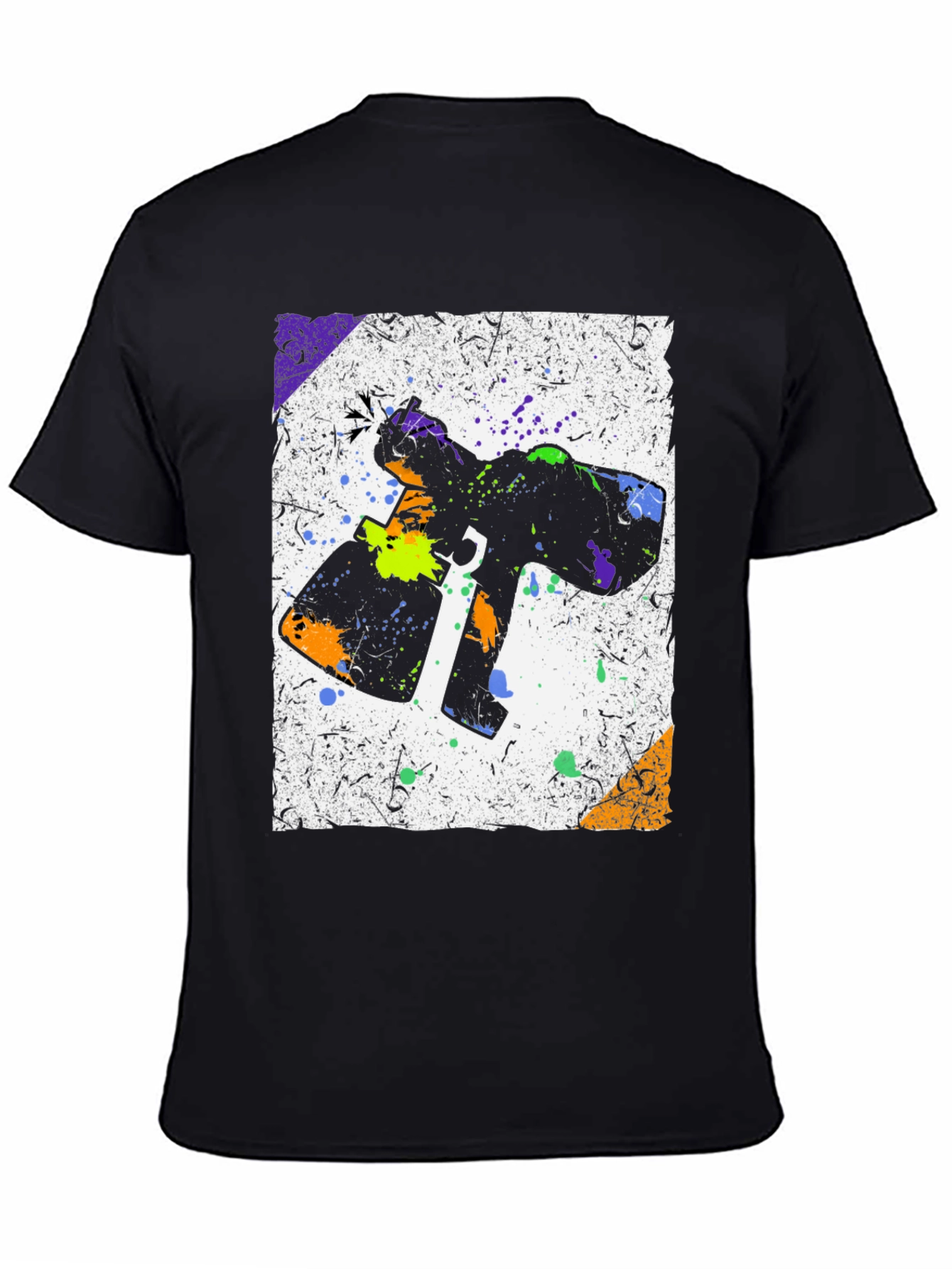 Spray Paint Gun Graphic Tee