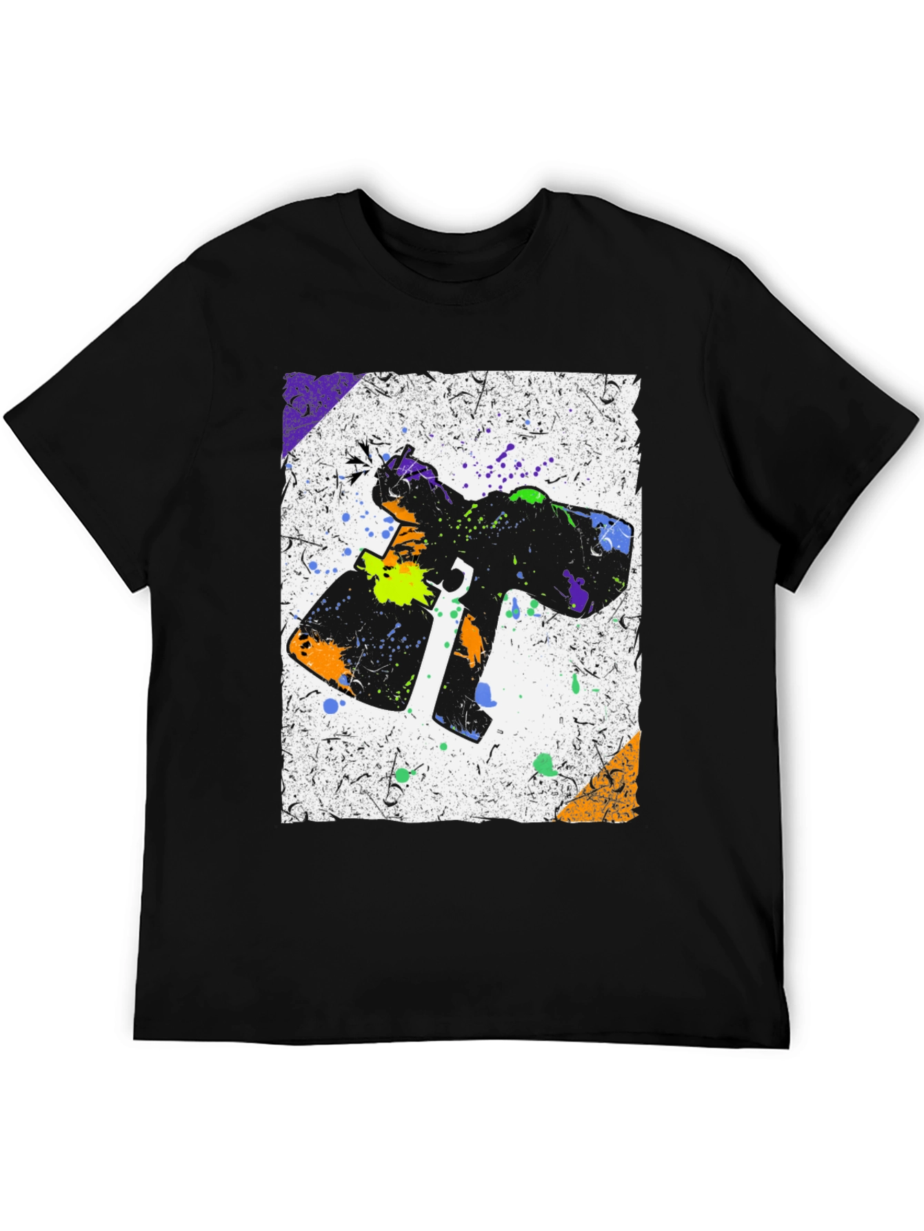 Spray Paint Gun Graphic Tee