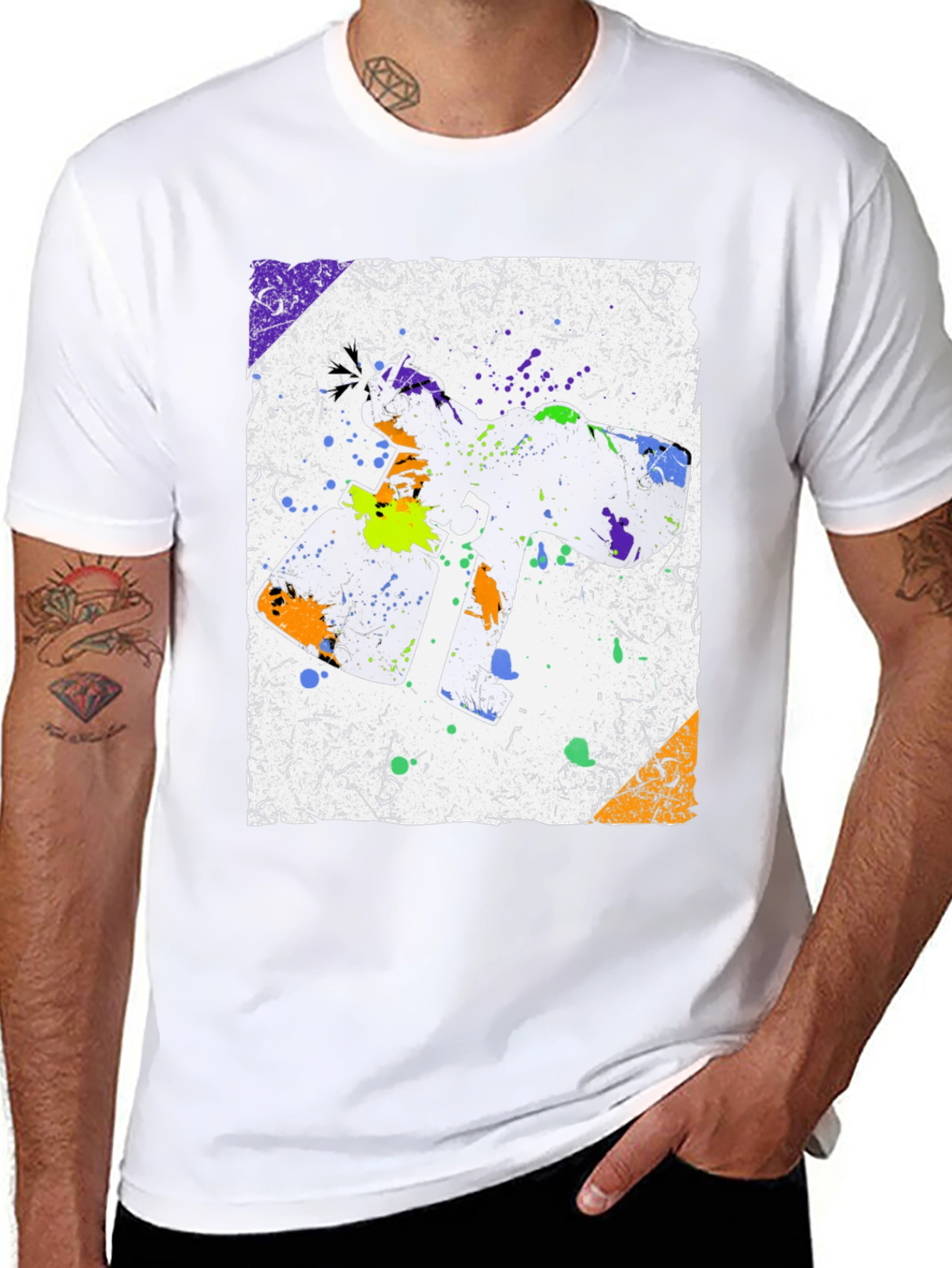 Spray Paint Gun Graphic Tee