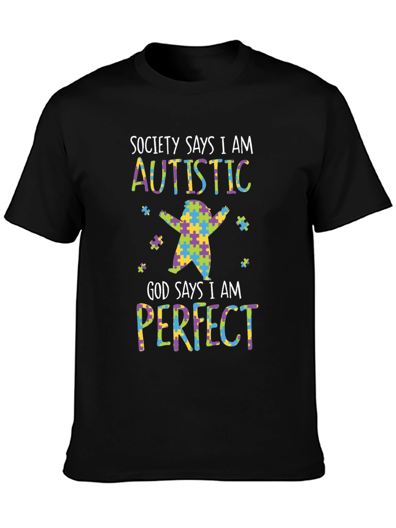 Autism Awareness Puzzle Piece T-Shirt