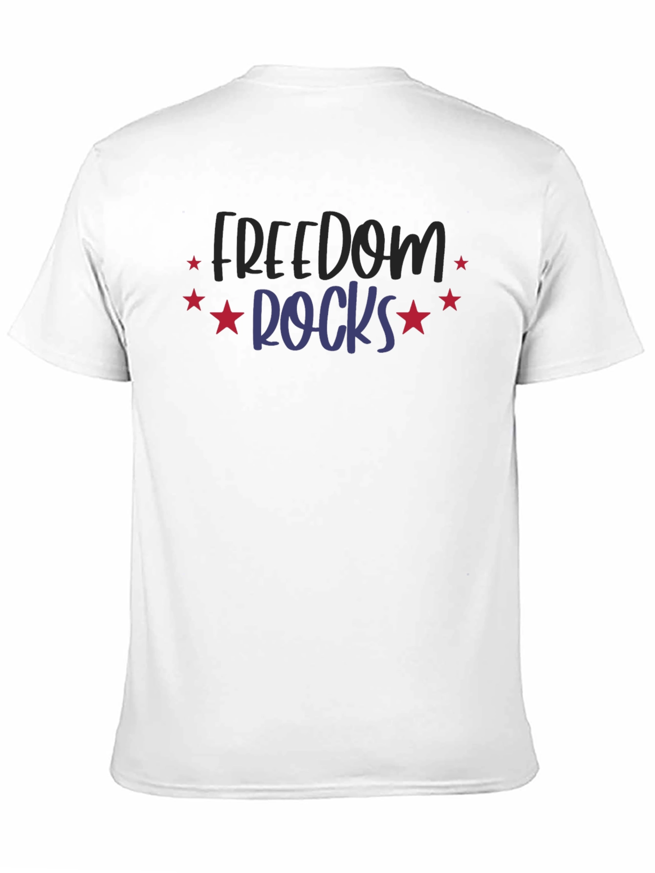 Freedom Rocks T-Shirt - Patriotic Design