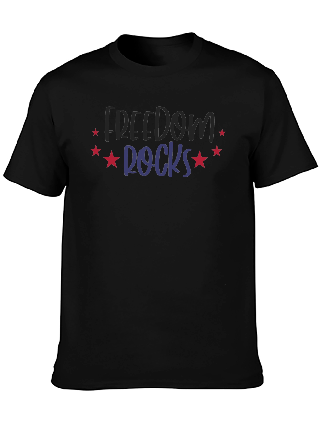 Freedom Rocks T-Shirt - Patriotic Design