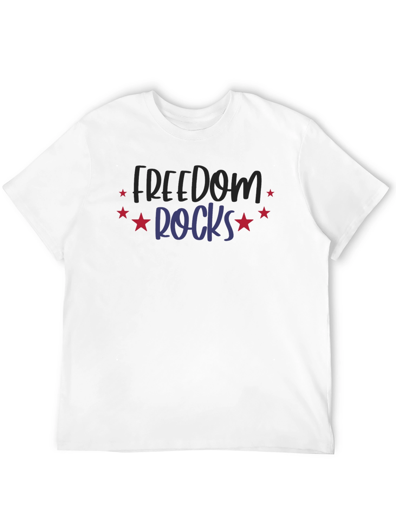 Freedom Rocks T-Shirt - Patriotic Design