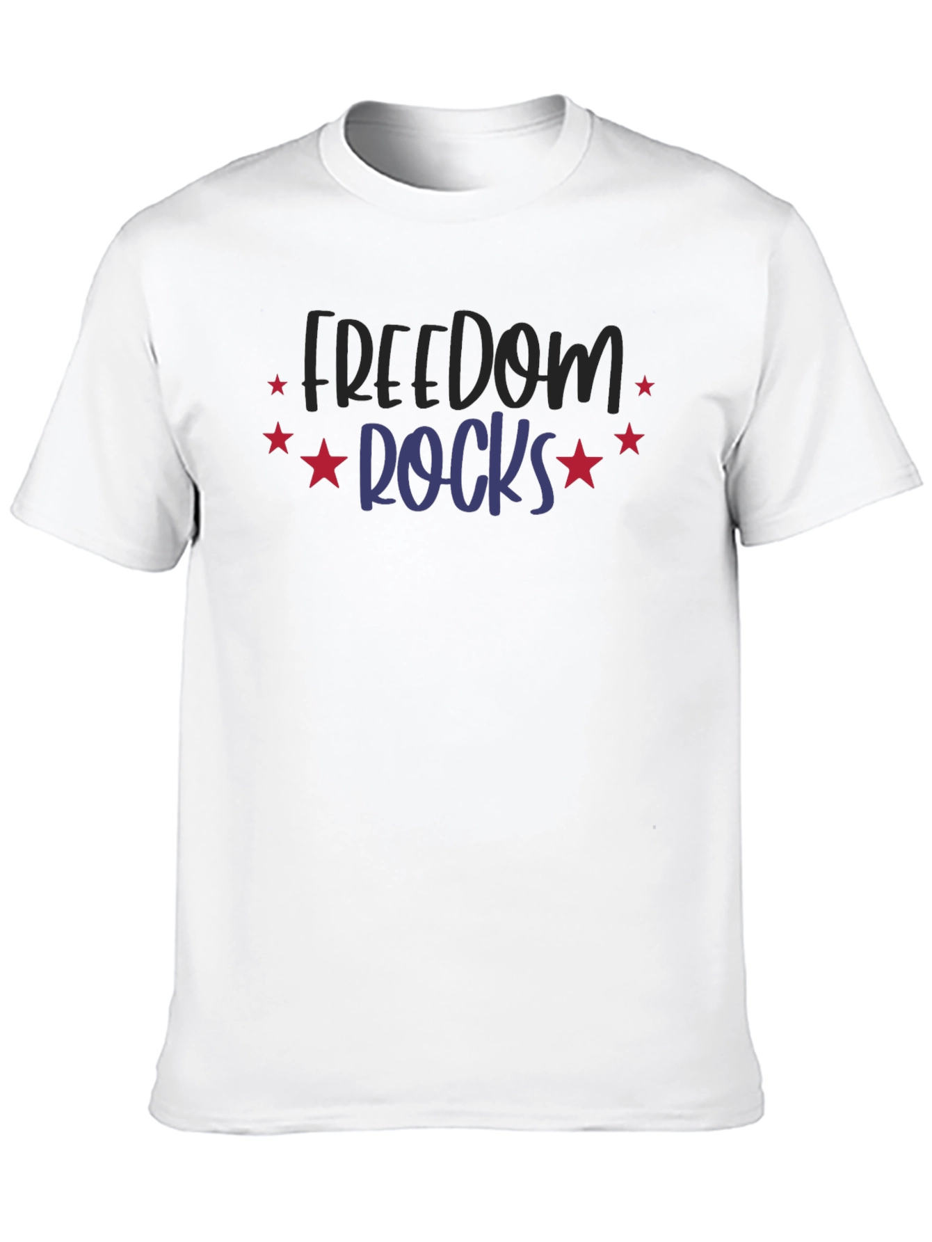 Freedom Rocks T-Shirt - Patriotic Design