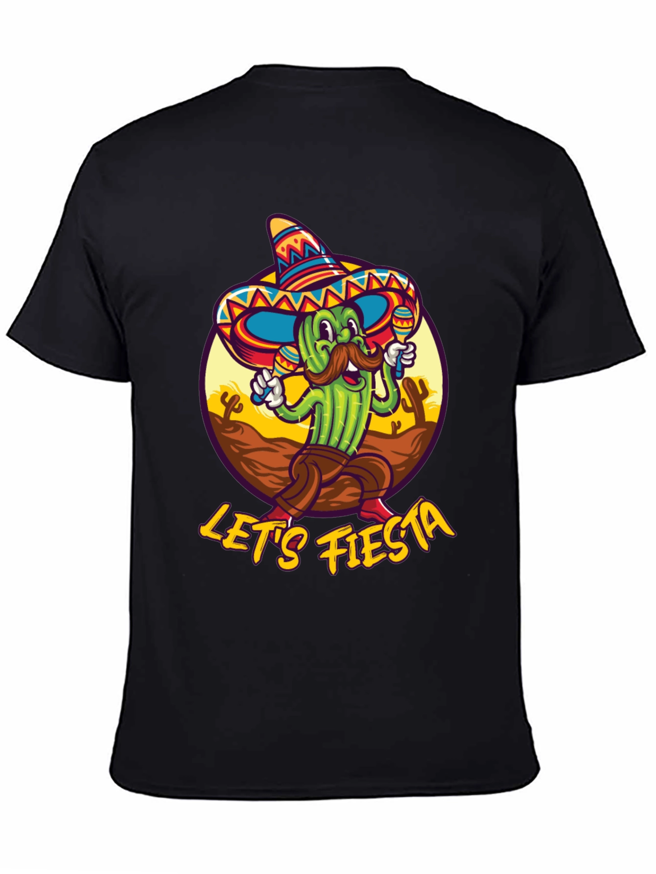 Lets Fiesta Cactus T-Shirt