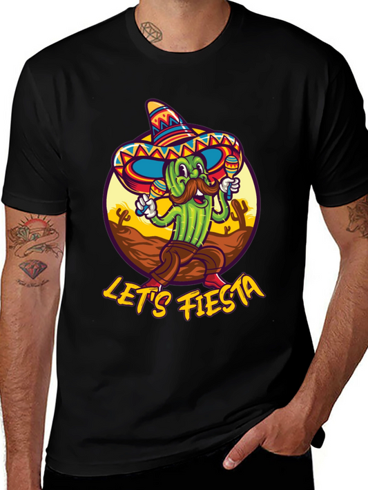 Lets Fiesta Cactus T-Shirt