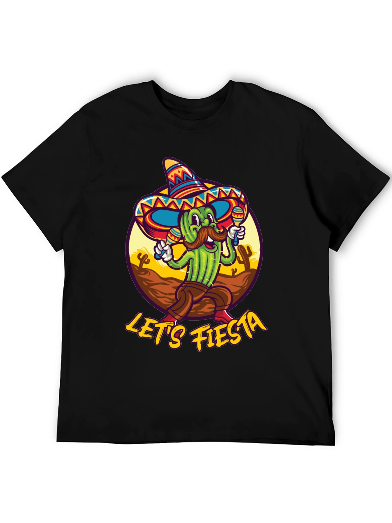 Lets Fiesta Cactus T-Shirt