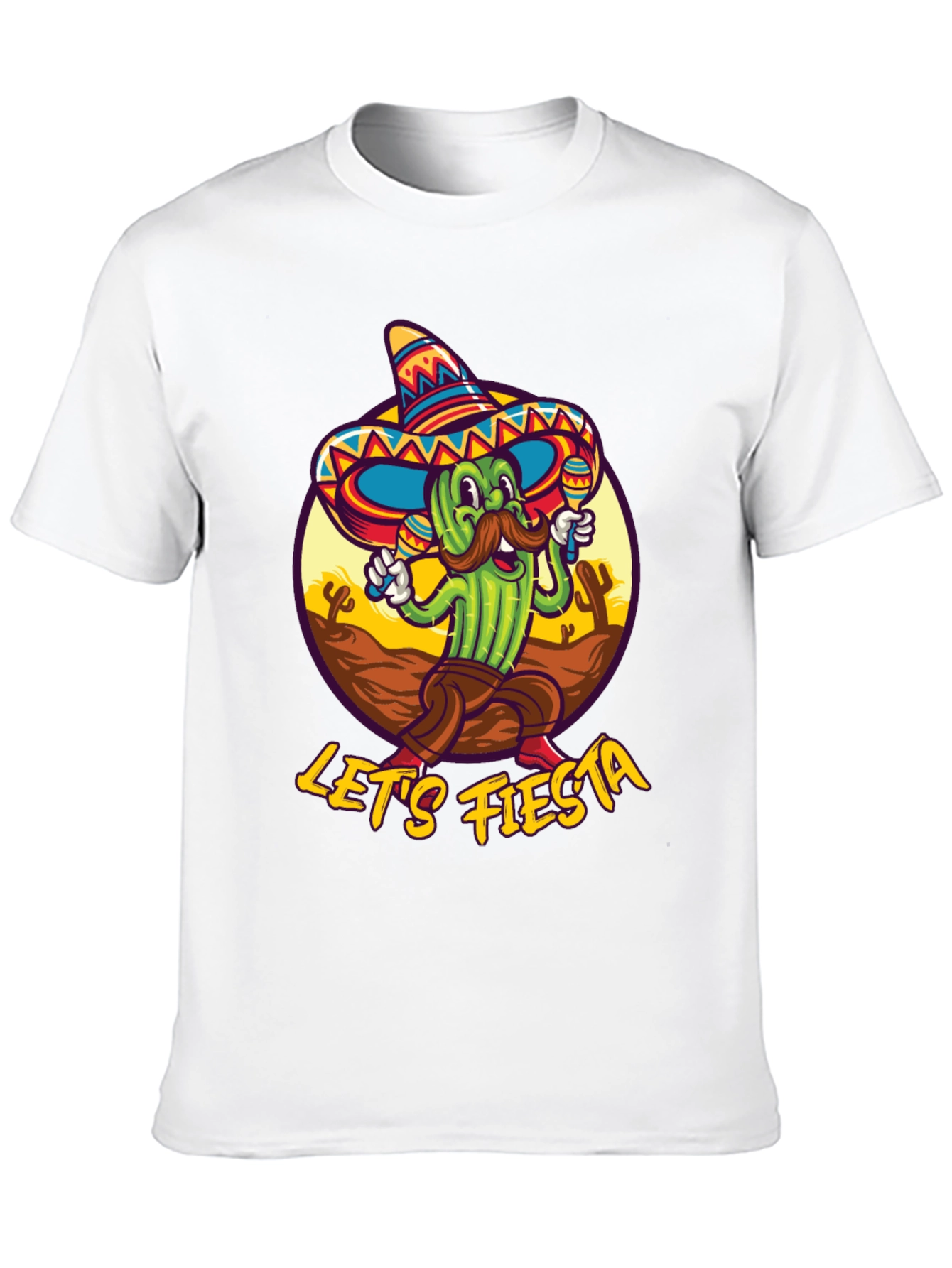 Lets Fiesta Cactus T-Shirt