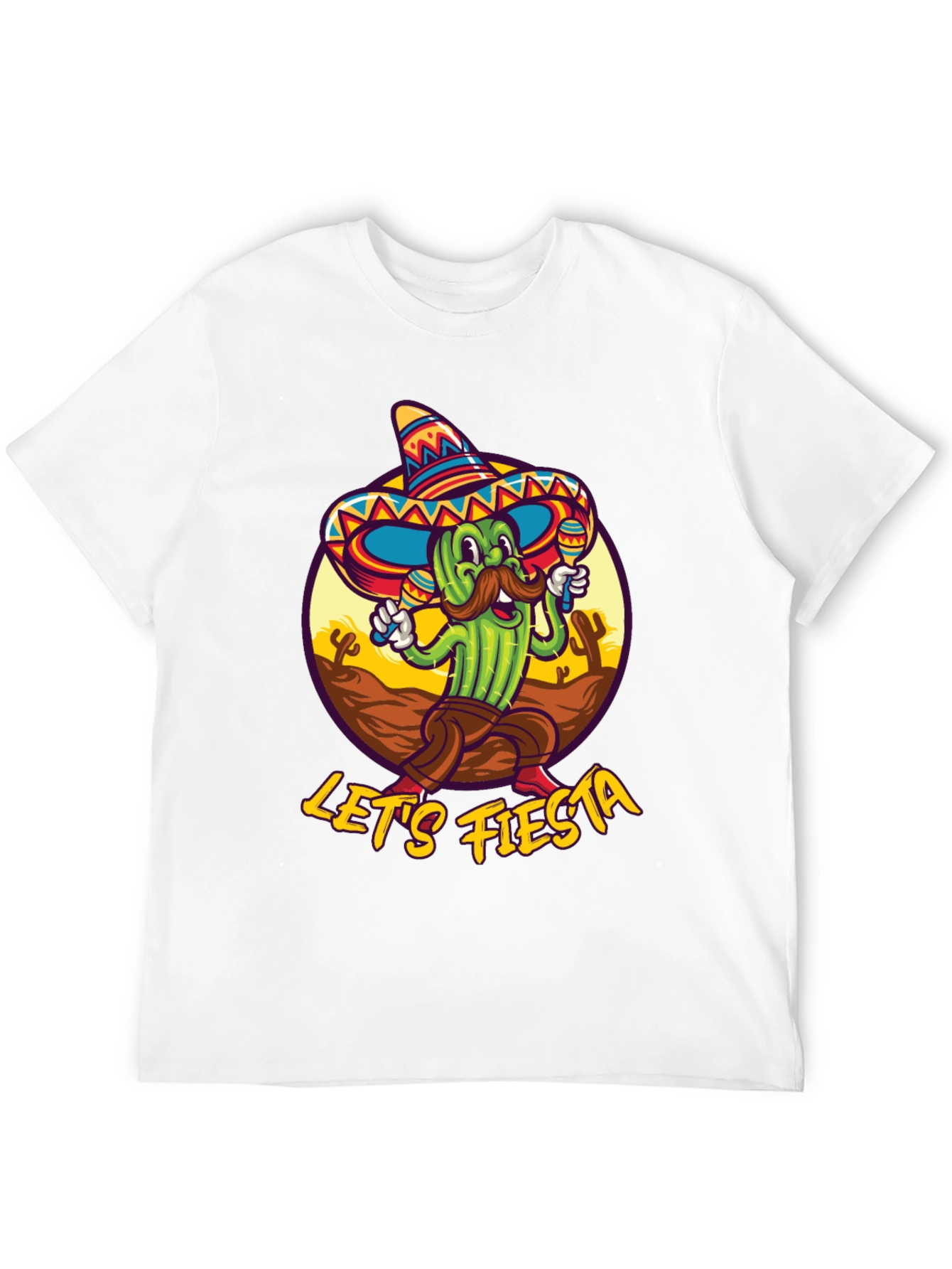 Lets Fiesta Cactus T-Shirt