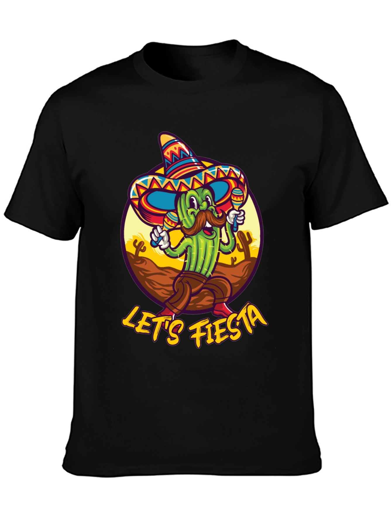 Lets Fiesta Cactus T-Shirt