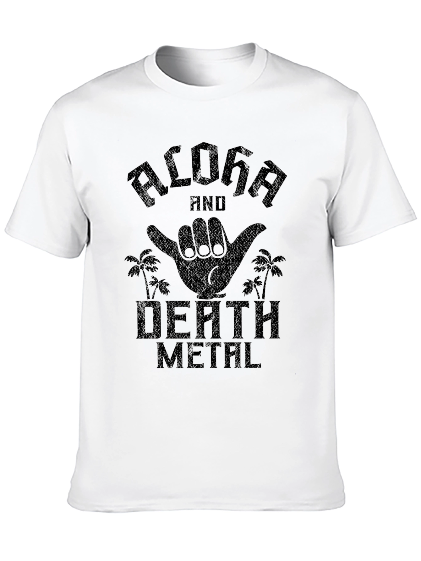 Aloha Death Metal Graphic T-Shirt