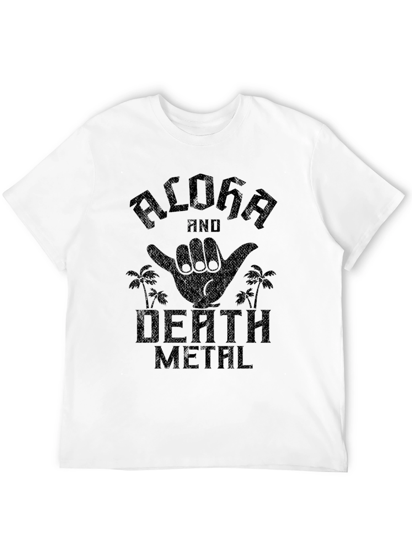 Aloha Death Metal Graphic T-Shirt