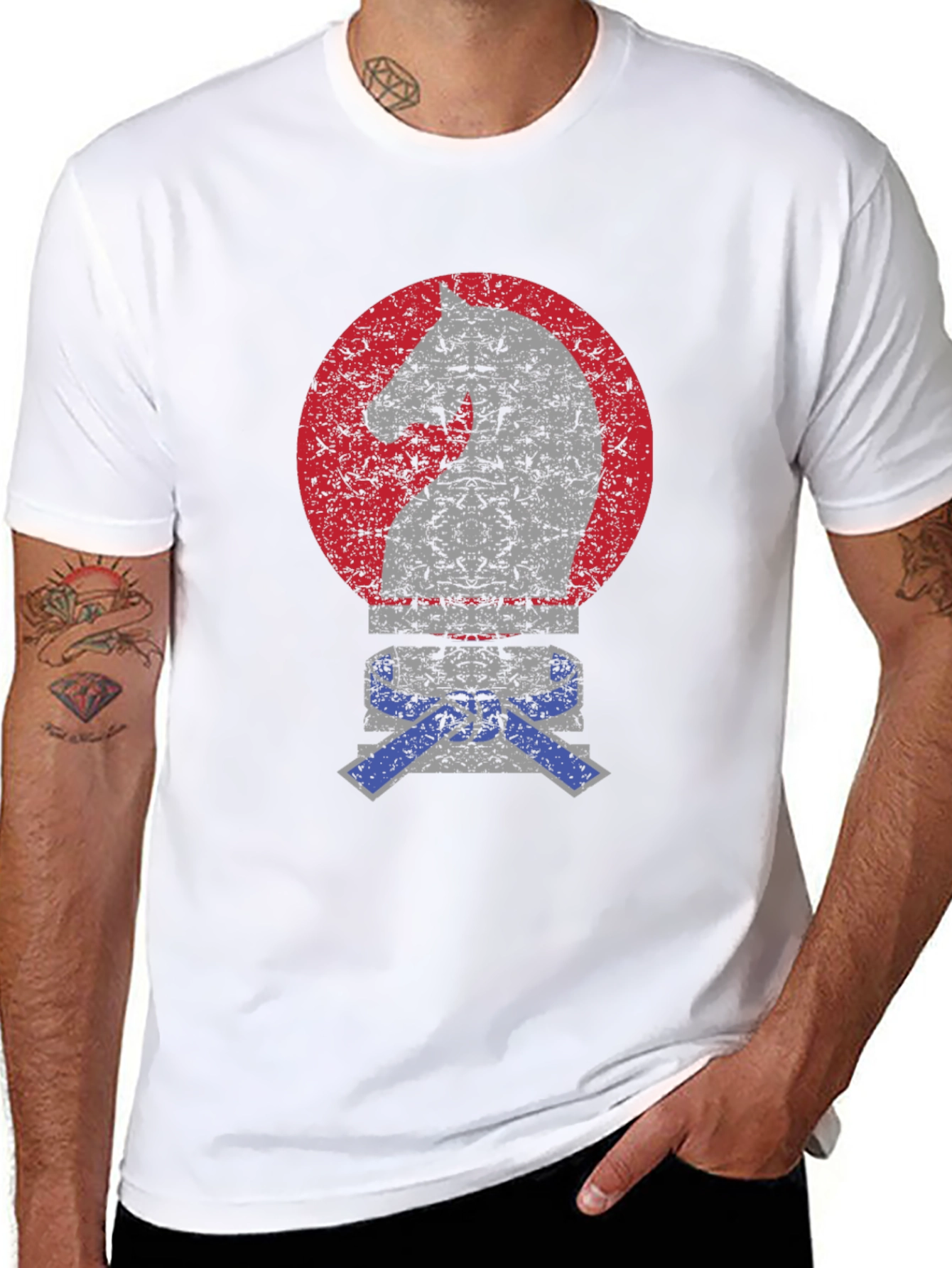 Chess Knight Martial Arts T-Shirt