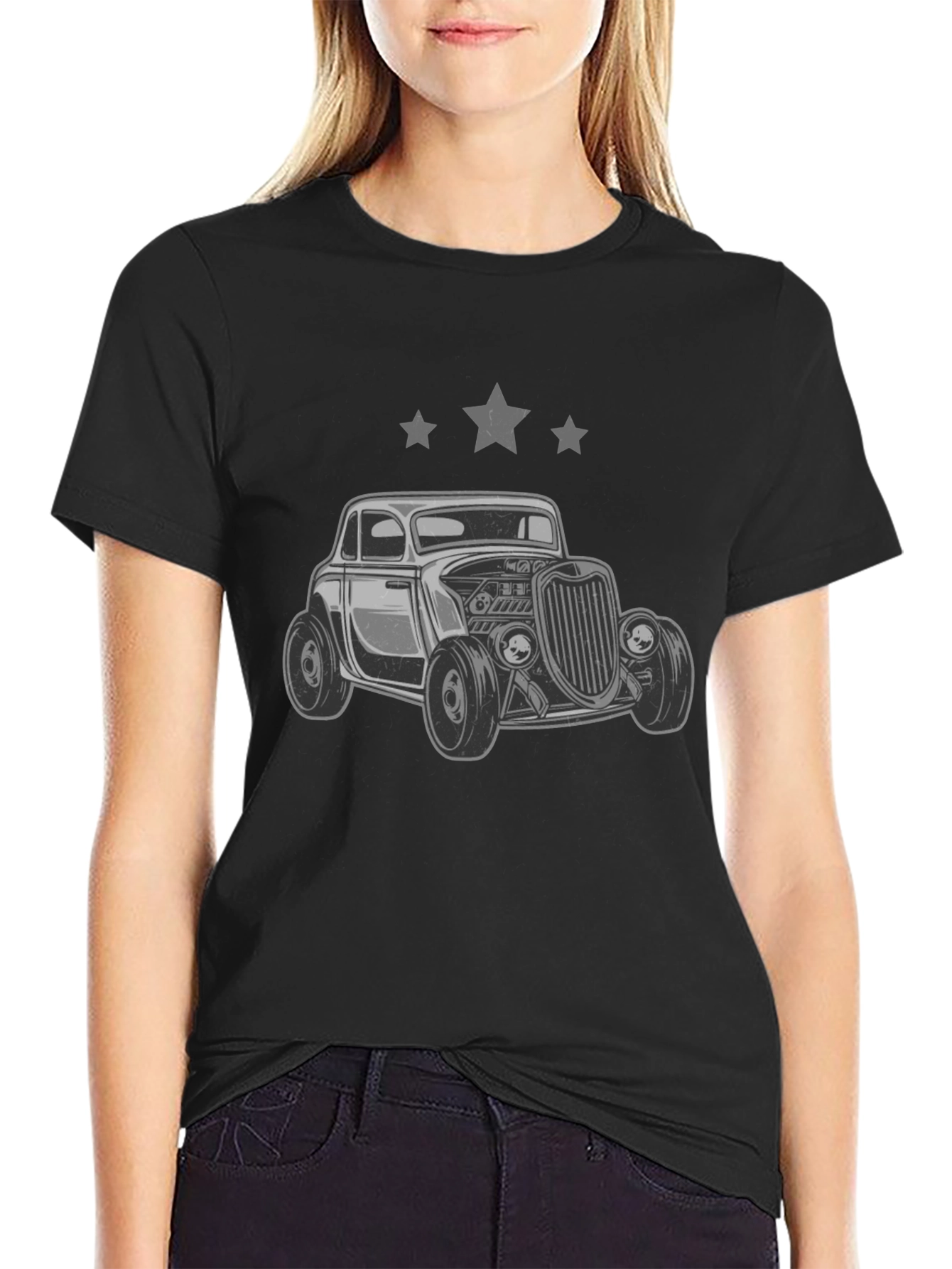 Retro Car Graphic T-Shirt