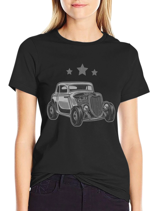 Retro Car Graphic T-Shirt