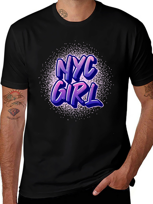 NYC Girl Graphic Tee - Stylish City Vibes